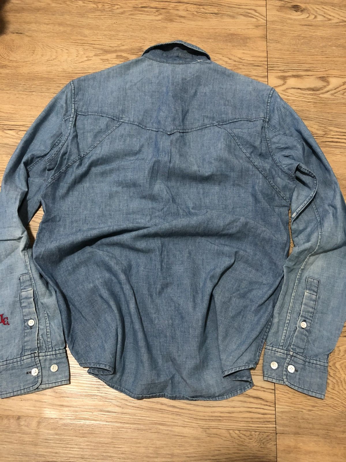 Undercover Undercoverism blue denim shirt Size US M / EU 48-50 / 2 - 2 Thumbnail