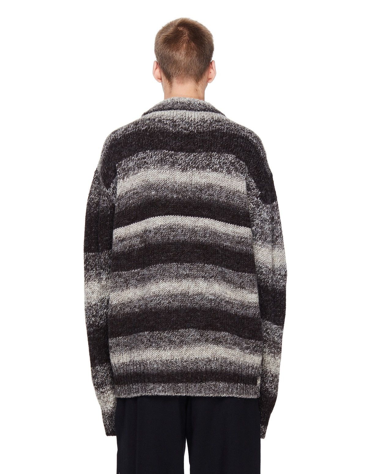 Raf Simons Raf Simons Striped Sweater Polaroid Patch 2020 2021 Size M Size US M / EU 48-50 / 2 - 11 Thumbnail