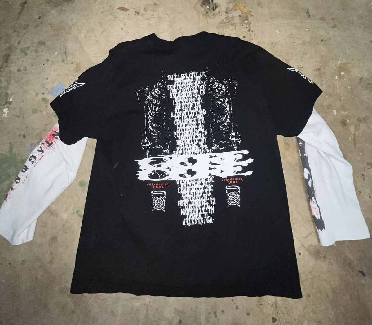 Ken Carson ken carson antagonist tour longsleeve Size US XXL / EU 58 / 5 - 2 Thumbnail
