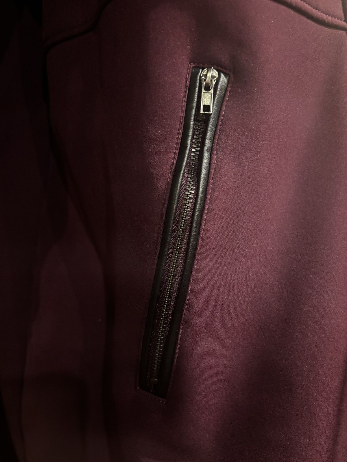 Other Women’s burgundy leather trim Jacket.wj1003 Size XXL / US 16-18 / IT 52-54 - 7 Thumbnail