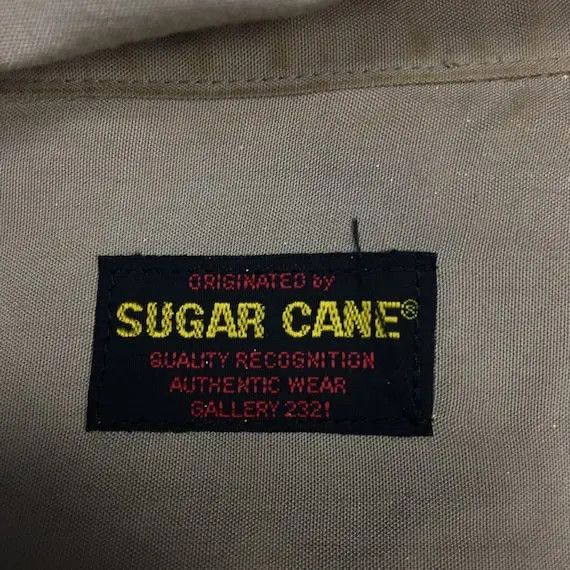 Sugar Cane Vtg SUGAR CANE Japan Button Up Long Sleeve Shirt Casual Size US L / EU 52-54 / 3 - 5 Thumbnail