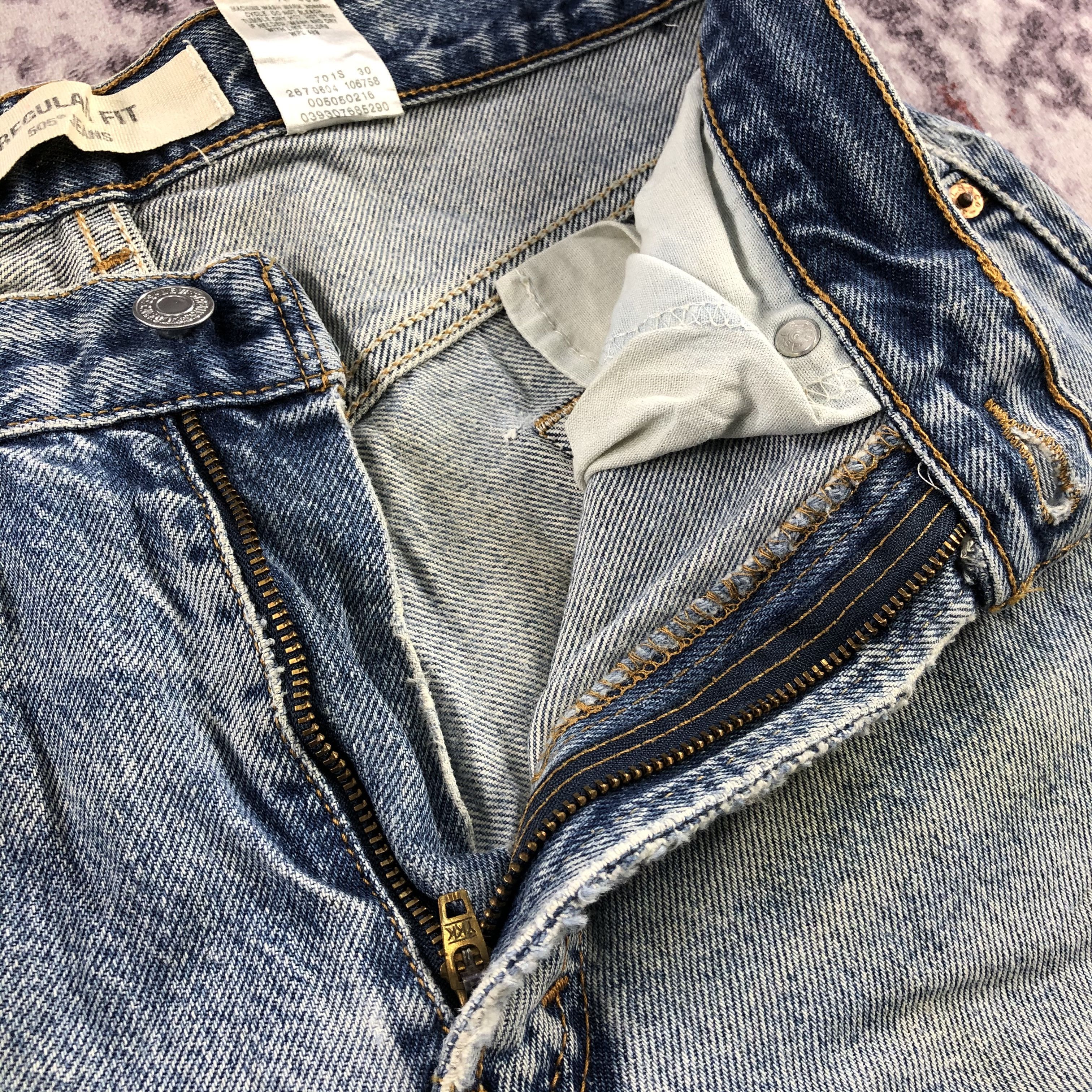 Levi's × Vintage Vintage Levis 505 Jeans-JM2902 Size US 30 / EU 46 - 15 Thumbnail