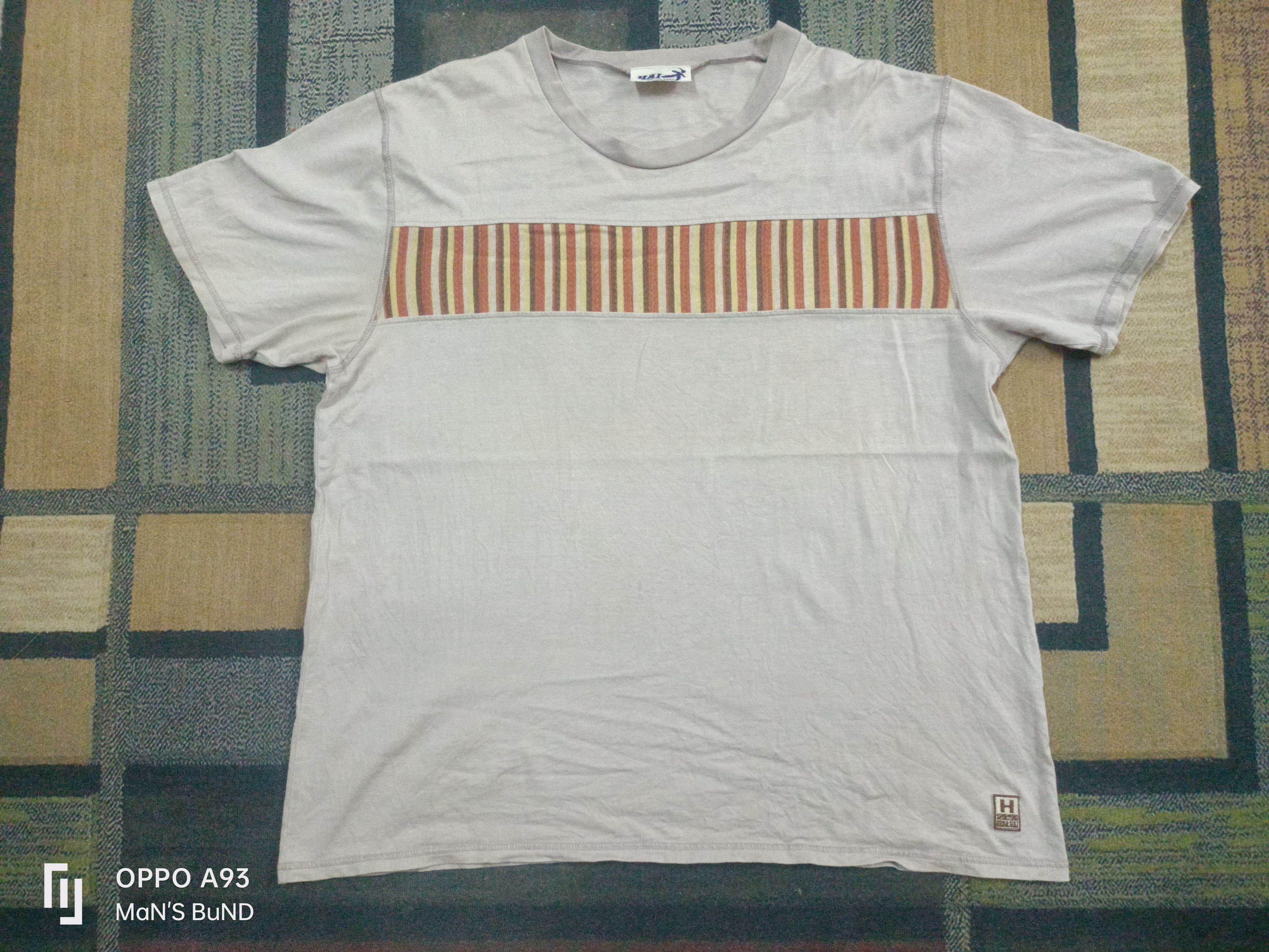 Designer × Hai Sporting Gear × Issey Miyake 90s Hai Sporting Gear T-shirt Size US M / EU 48-50 / 2 - 1 Thumbnail