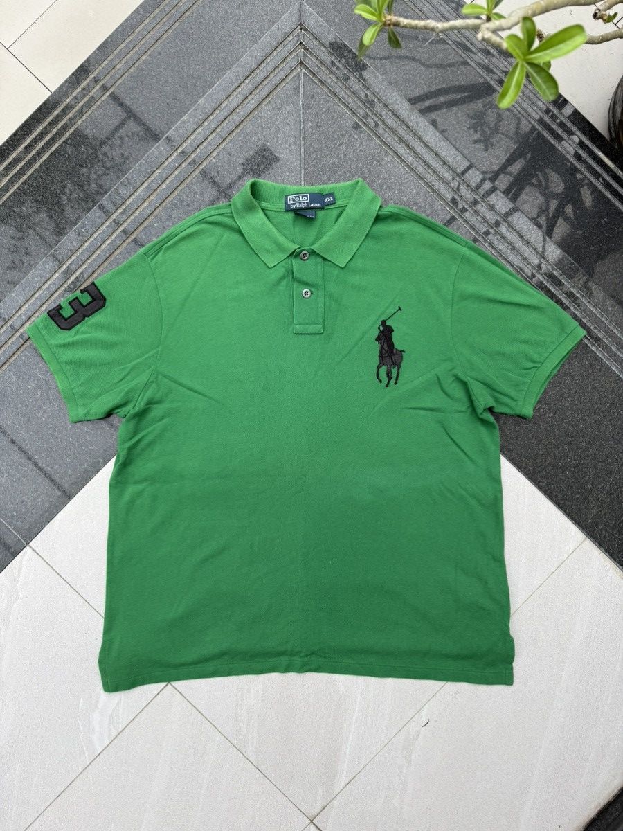 Polo Ralph Lauren 90’s POLO RL RARE MULTI LOGO RETRO Y2K POLO TEE TSHIRT Size US XXL / EU 58 / 5 - 2 Thumbnail