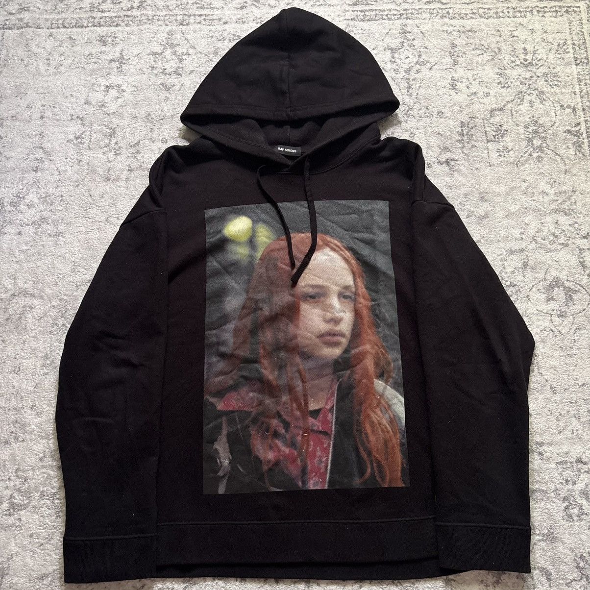 Raf Simons Raf Simons Christiane F. Zip Up hoodie | Grailed