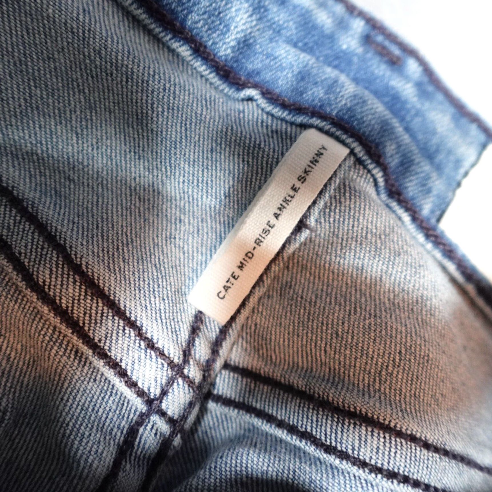 Rag & Bone Rag & Bone Distressed Ankle Jeans Women's 25 Slim Fit Blue Denim Size 42" / US 20 - 5 Thumbnail