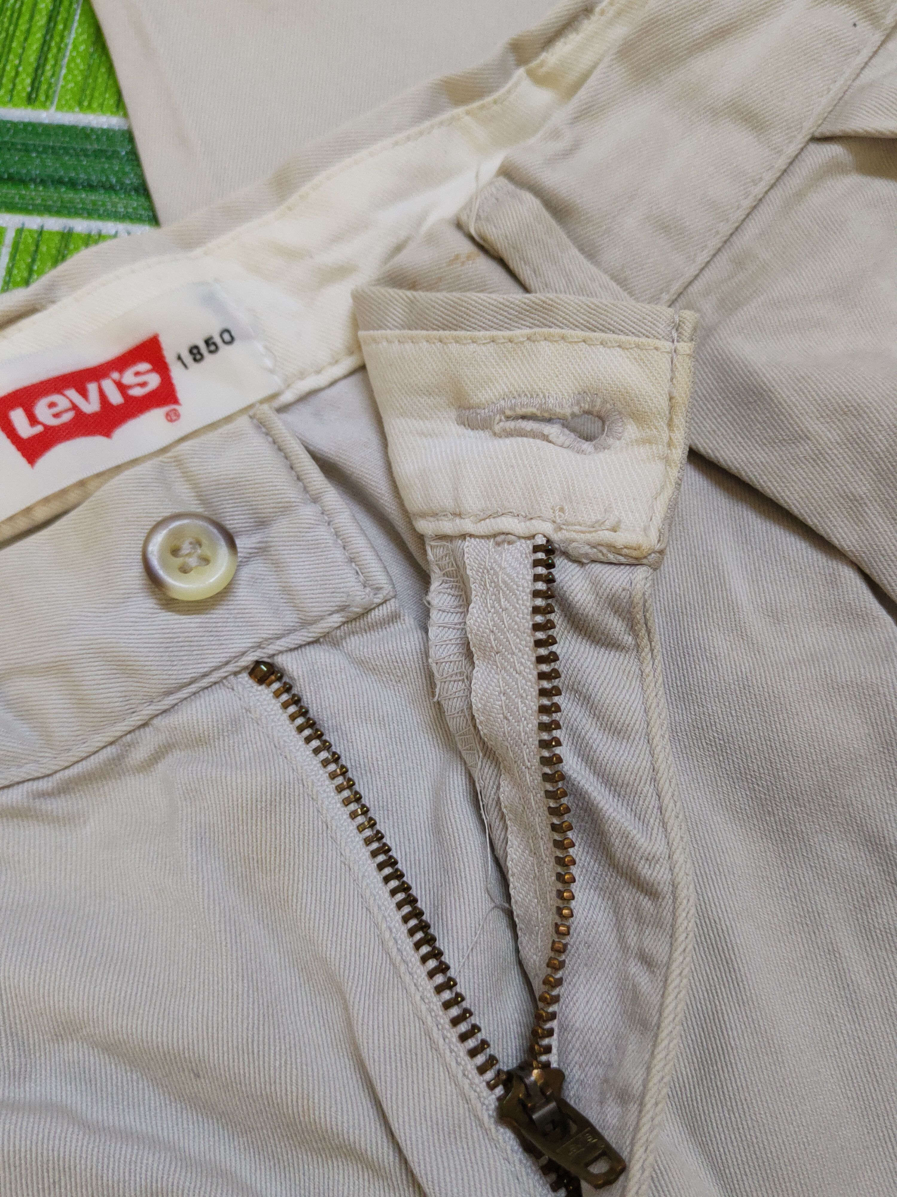 Levi's Levis Beige Multipocket Casual Pants #S2285 Size US 35 - 14 Thumbnail