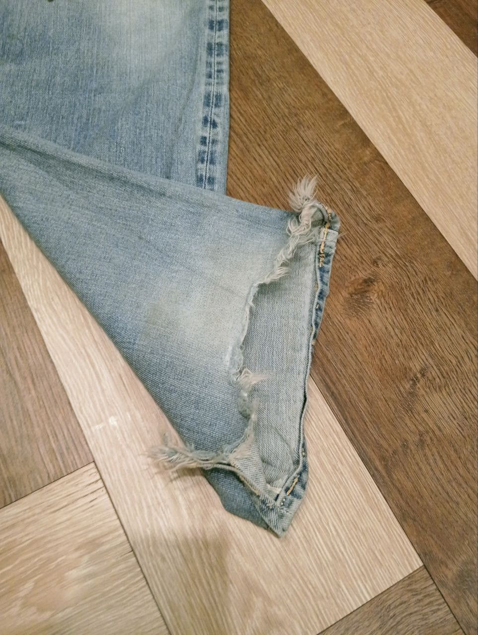 Sugar Cane VINTAGE SUGAR CANE SELVEDGE DISTRESSED JEANS Size US 30 / EU 46 - 4 Thumbnail