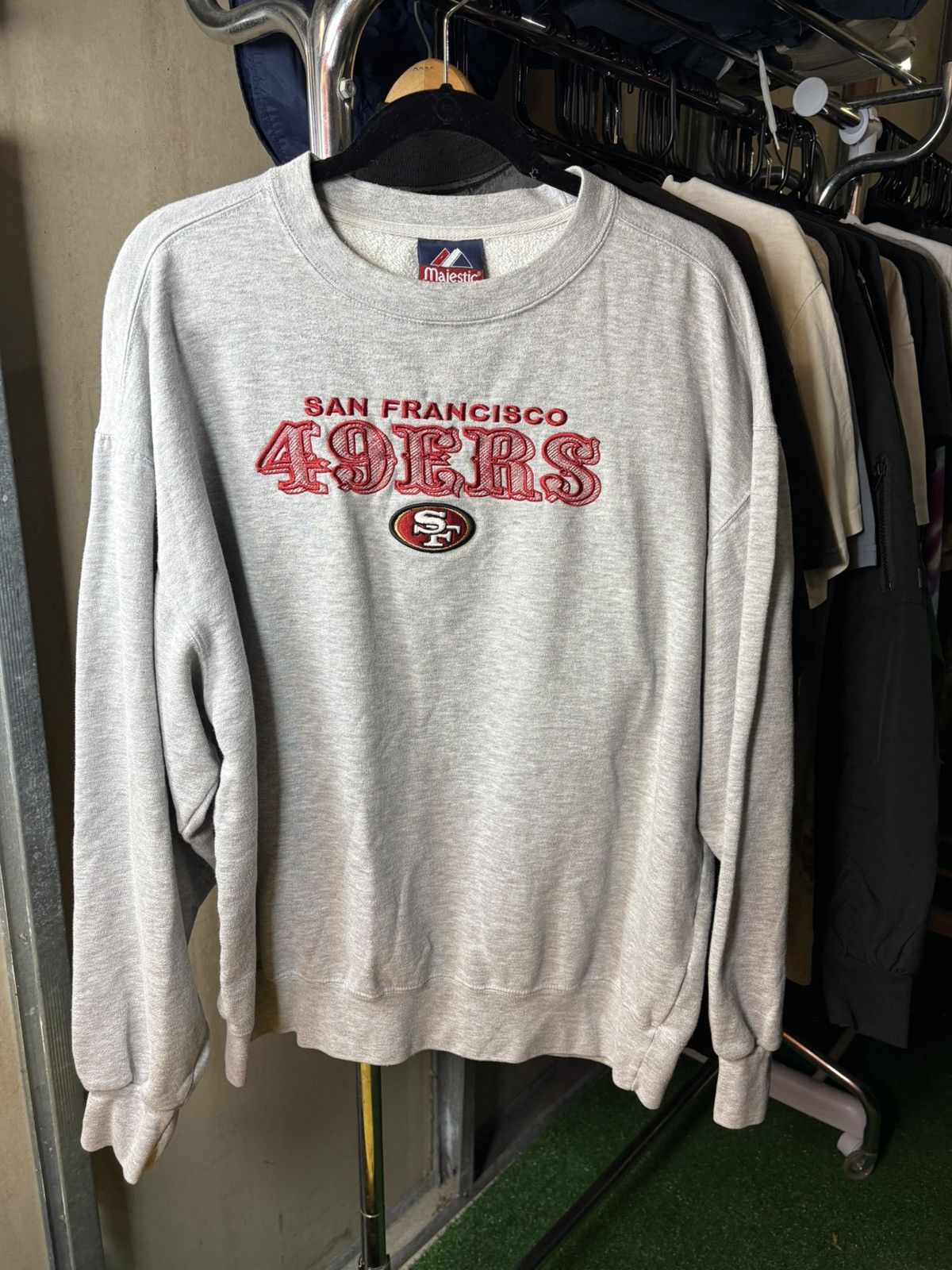 NFL × Vintage Vintage 1990s San Francisco 49rs Crewneck Sweatshirt Size US XL / EU 56 / 4 - 1 Thumbnail