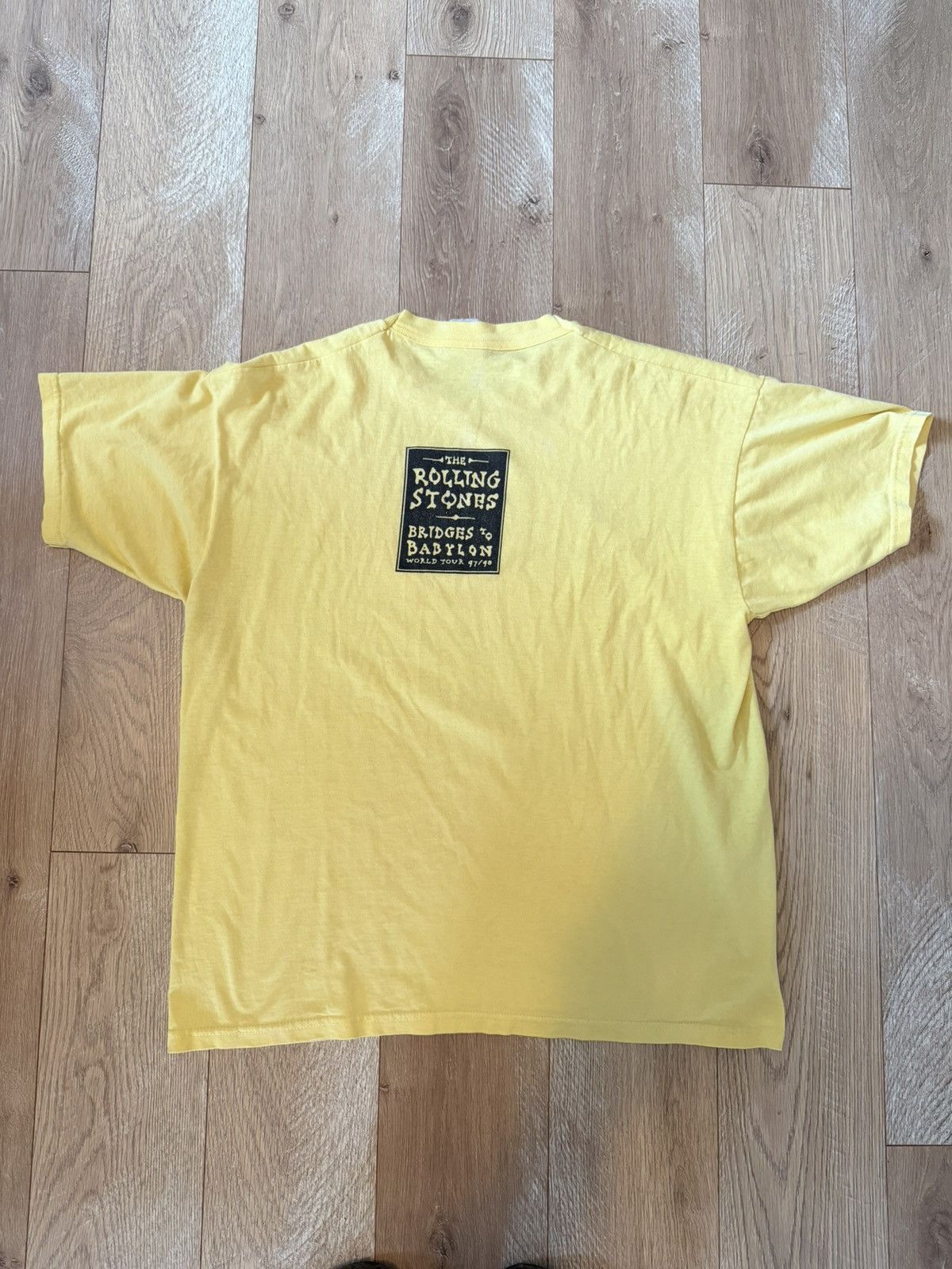 Vintage 1997 Rolling Stones Tour tee Size US L / EU 52-54 / 3 - 3 Thumbnail