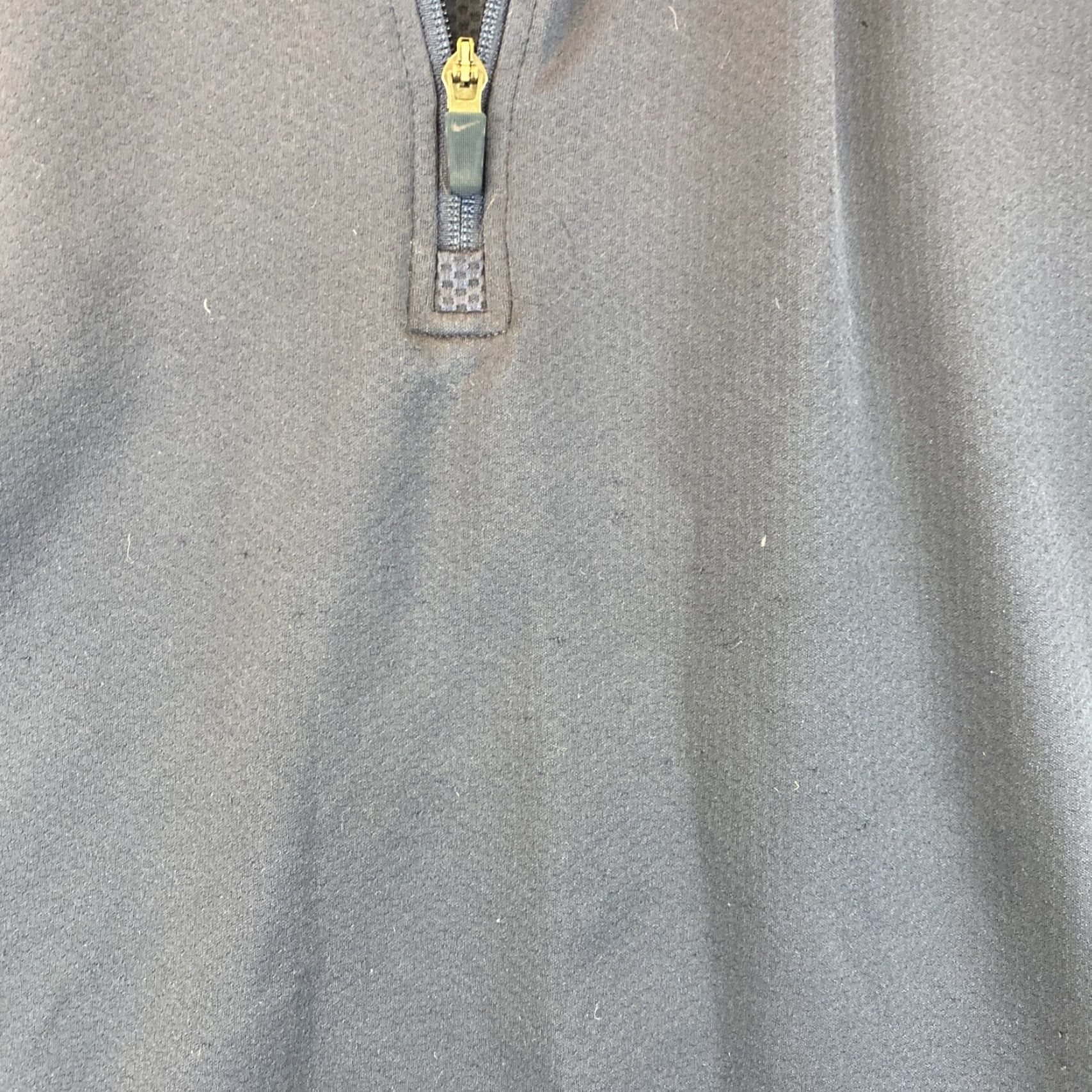 Nike NIKE Women's Blue Quarter Zip Long Sleeve Pullover Sweater Size L Size L / US 10 / IT 46 - 6 Thumbnail