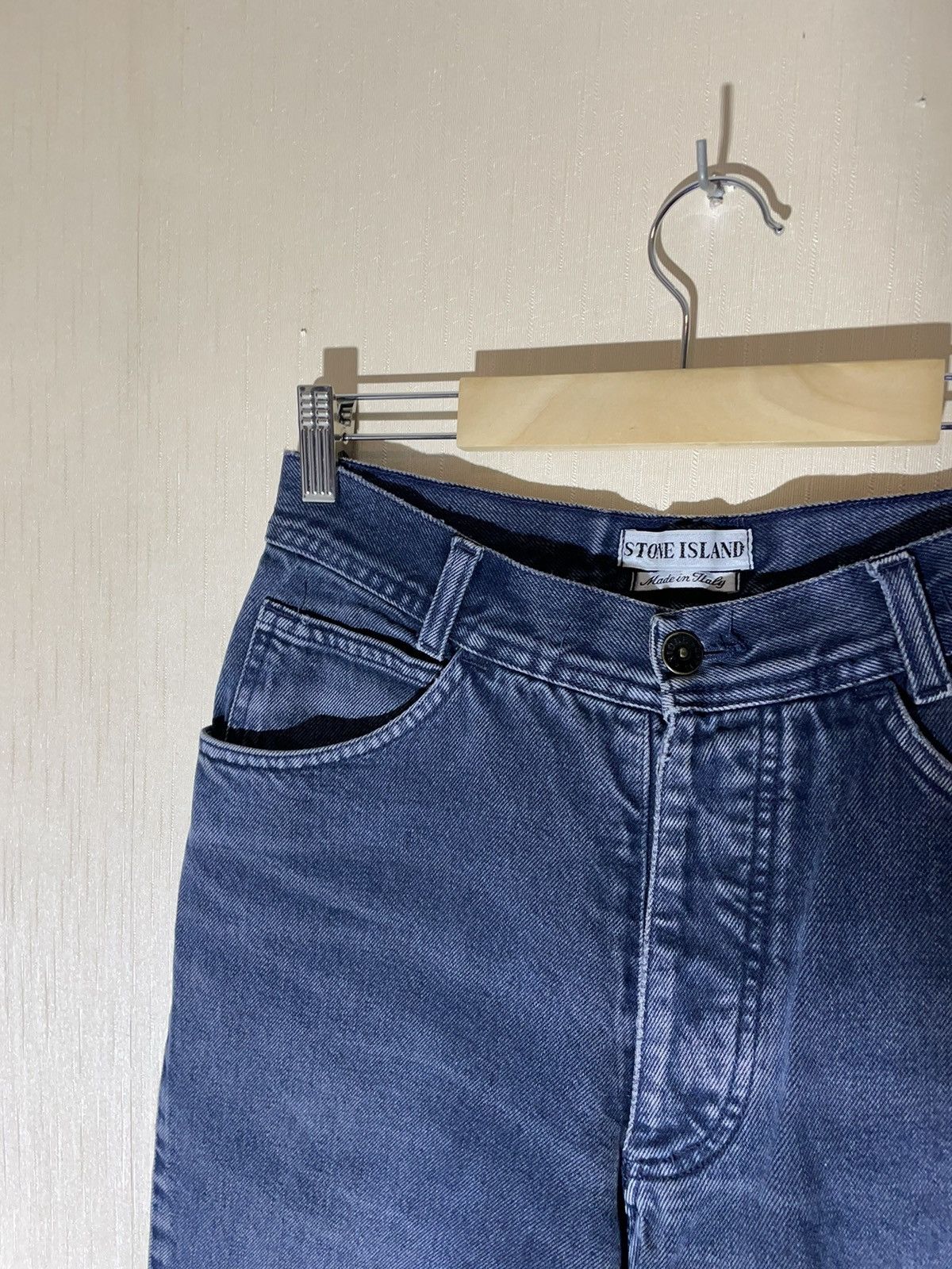 Massimo Osti × Stone Island × Vintage Stone Island Vintage denim jeans 90s Size US 29 - 13 Thumbnail