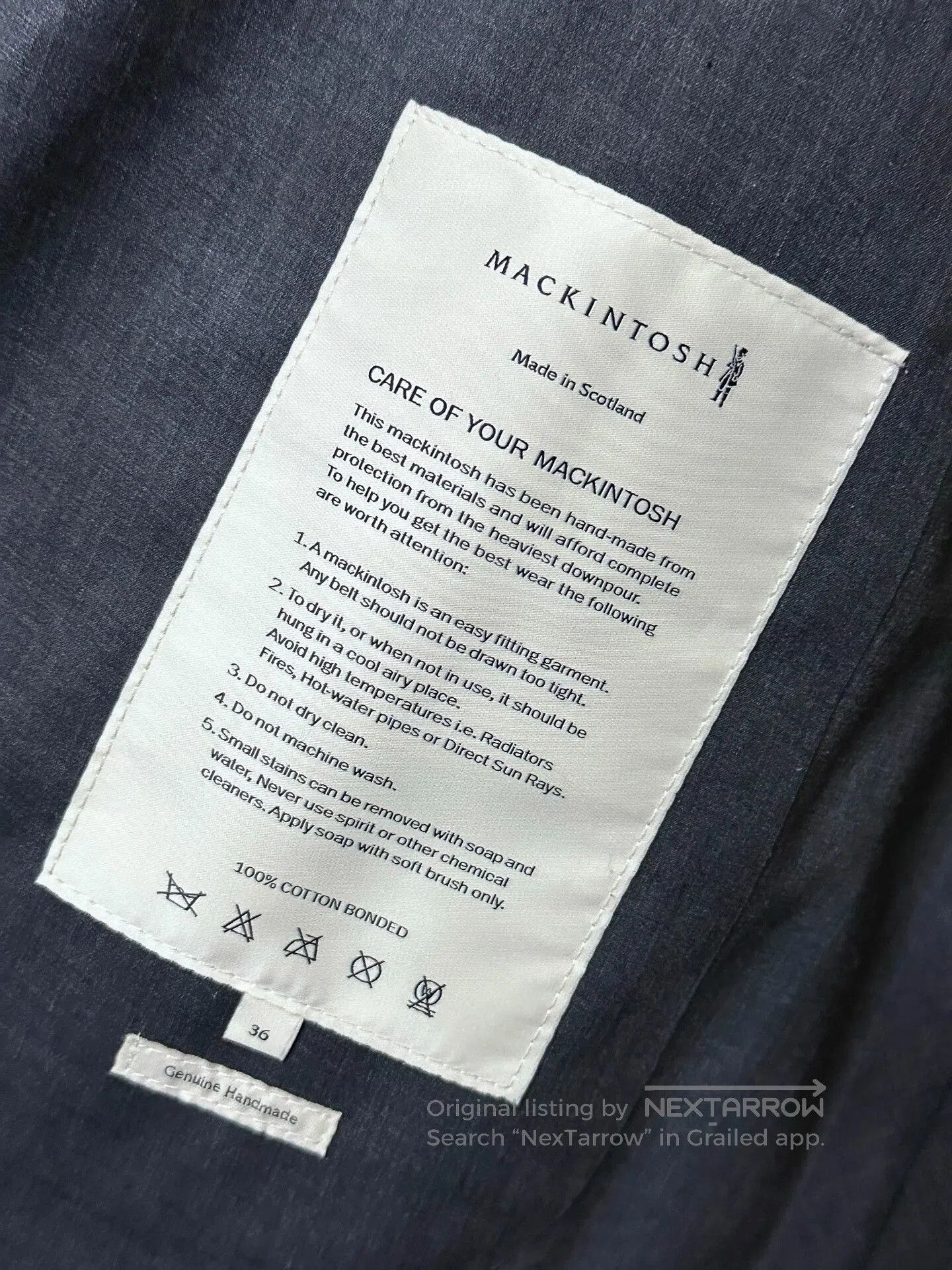 Maison Margiela Maison Margiela x Mackintosh 2019AW Trench. Size XS / US 0-2 / IT 36-38 - 7 Thumbnail