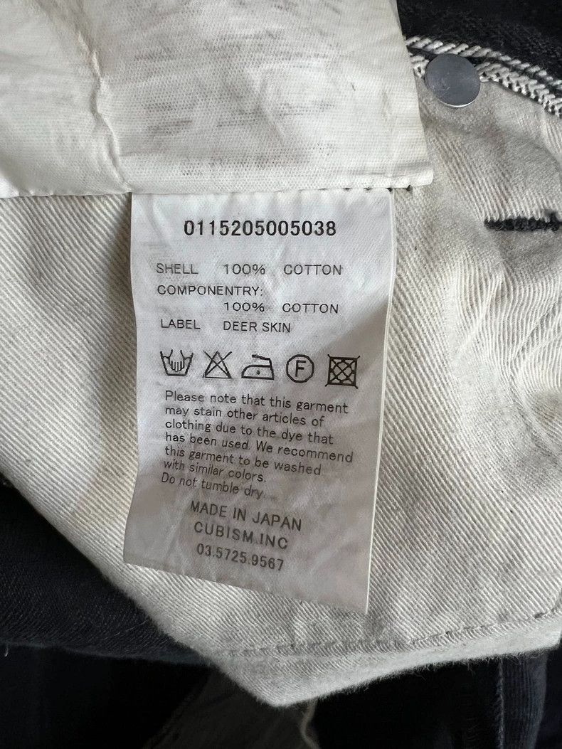 Visvim visvim 012R Genuine Nissan Washed Old Red Ear Black Jeans 2 Size US 30 / EU 46 - 8 Thumbnail