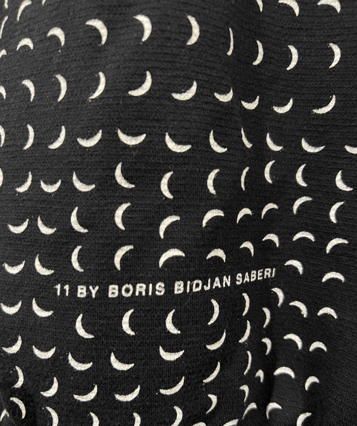 11 By Boris Bidjan Saberi 11by BBS Crescent Print LS Pullover K35 Size US XS / EU 42 / 0 - 8 Thumbnail