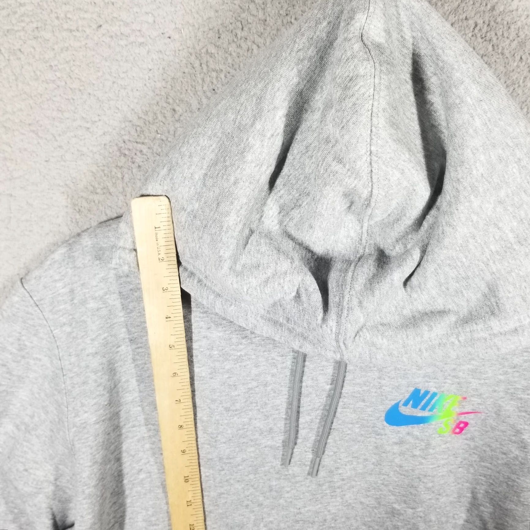 Nike VINTAGE Nike SB Skate Hoodie - Men’s Size M - Dark Grey Heather Pullover Streetwear 90s Size US M / EU 48-50 / 2 - 6 Thumbnail