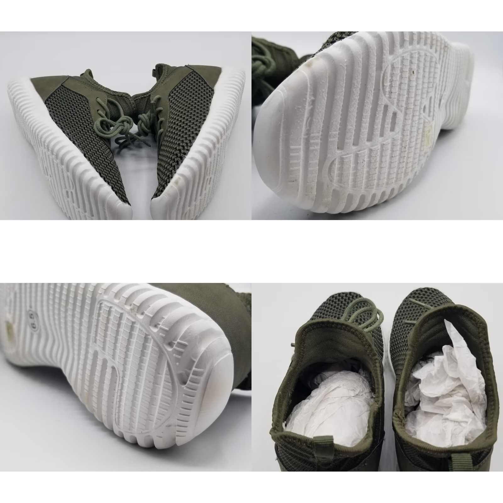 Vintage Dirty Laundry Harlen Fabric Hight Top Olive 6.5 Womens Shoes Running Cross Training Medium (B, M) Sneakers Size M / US 6-8 / IT 42-44 - 8 Thumbnail