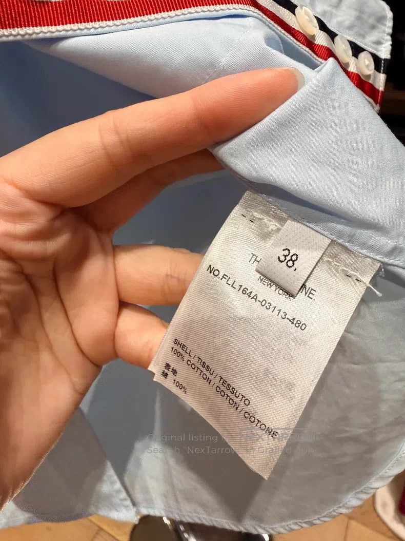 Thom Browne Thom Browne Long Sleeve Shirt Size XS / US 0-2 / IT 36-38 - 4 Thumbnail