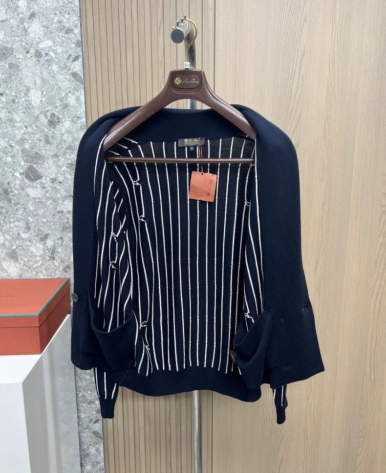 Loro Piana Loro Piana Micron wool knitted cardigan jacket 2504-Nextarr Size M / US 6-8 / IT 42-44 - 4 Thumbnail