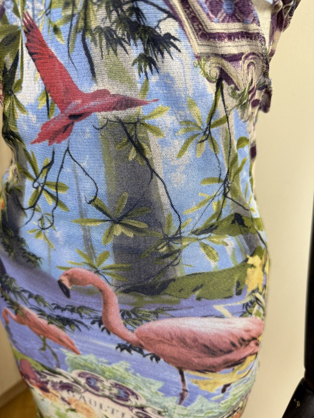 Jean Paul Gaultier Jean Paul Gaultier Soleil 1999 Mesh Maxi Dress Archive Y2K Size M / US 6-8 / IT 42-44 - 8 Thumbnail