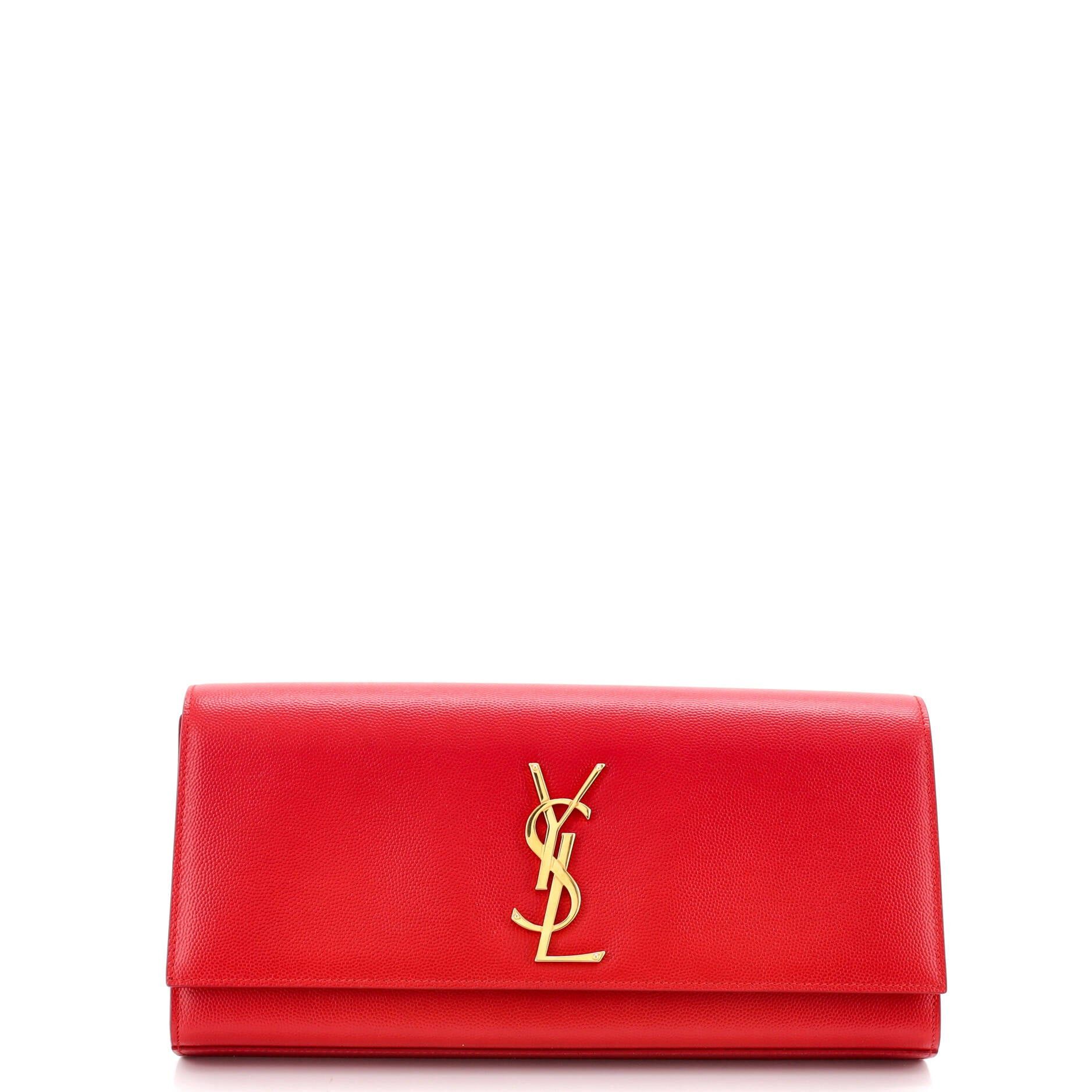 Saint Laurent Paris Classic Monogram Clutch Size ONE SIZE - 1 Thumbnail