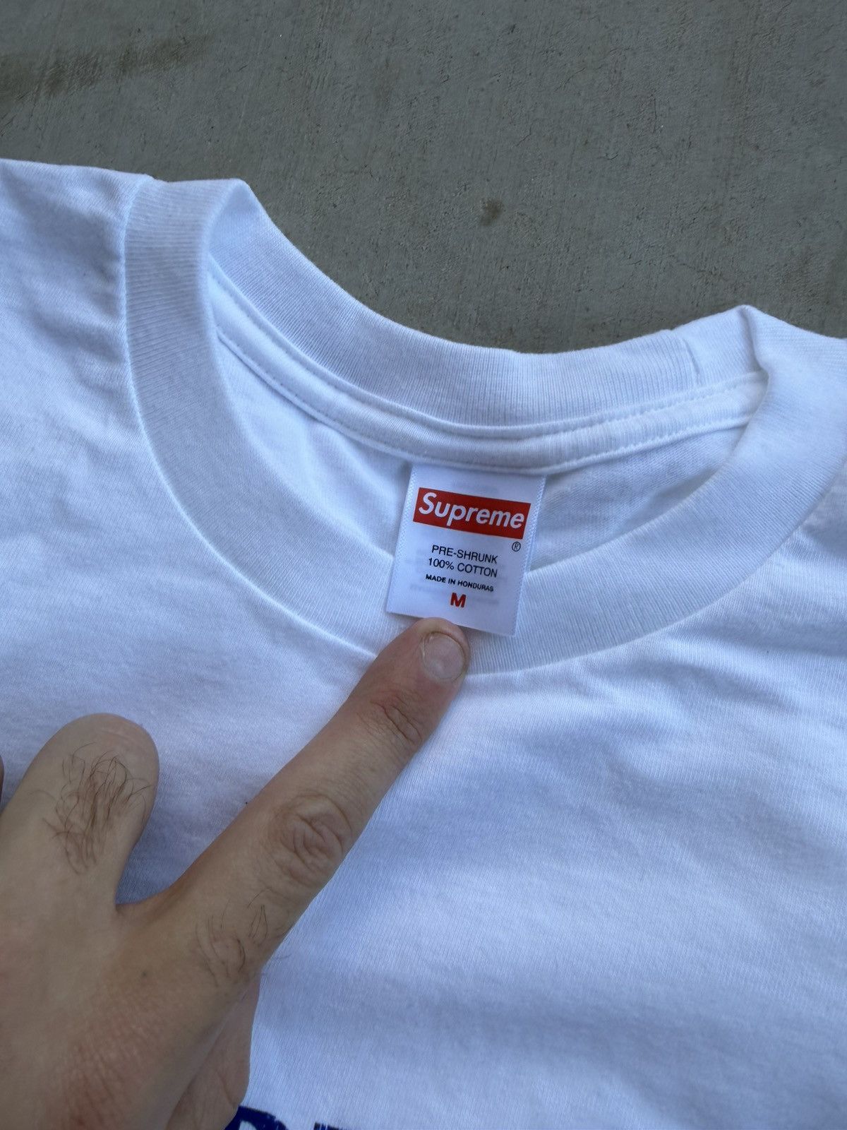 Supreme Supreme Skull Tee White Size Medium New Size US L / EU 52-54 / 3 - 3 Thumbnail