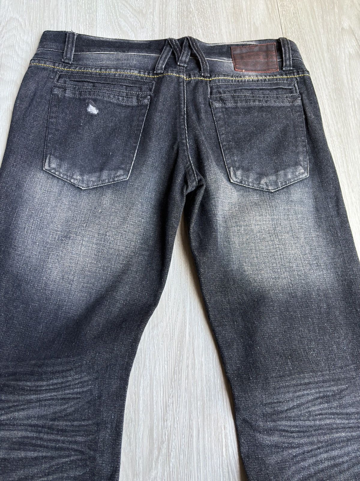 Japanese Brand VERTGARMENTS lace up flare jeans Size US 29 - 5 Thumbnail