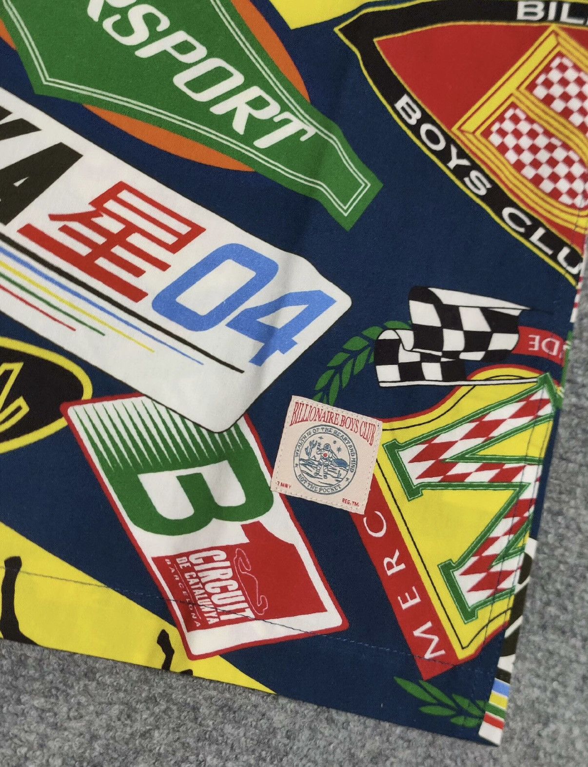 Billionaire Boys Club Racing All-Over Print Shirt Billionaire Boys Club Size US M / EU 48-50 / 2 - 3 Thumbnail