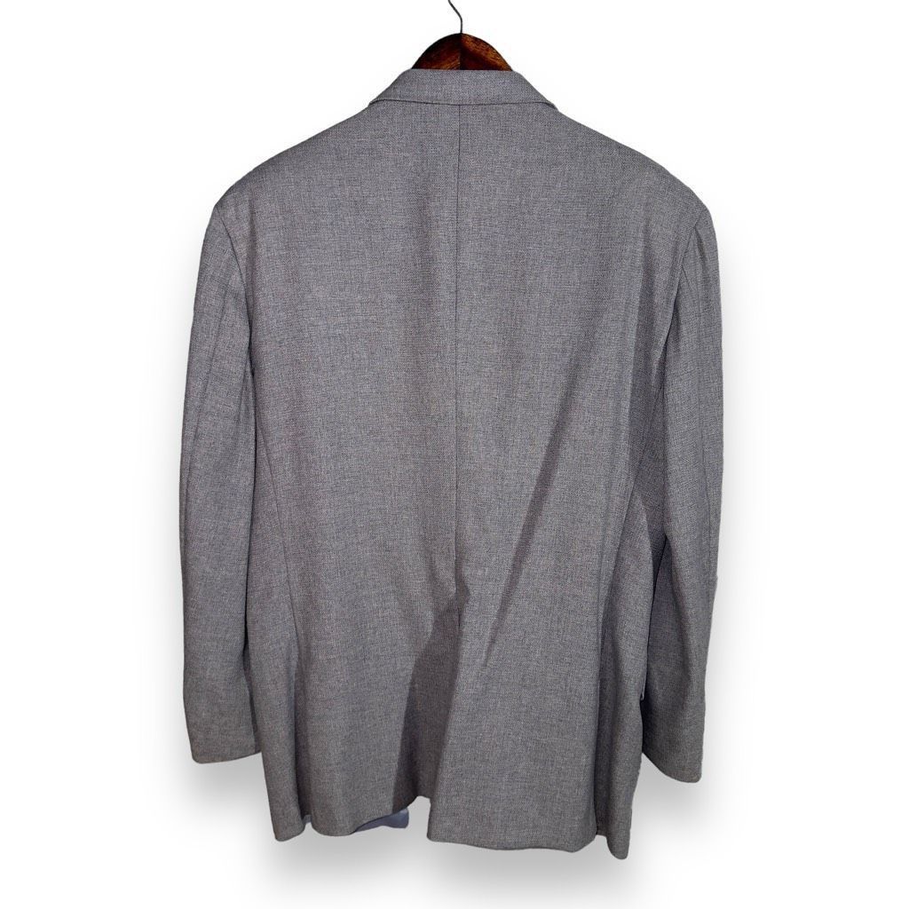 Hickey Freeman Hickey Freeman Bespoke Silver & Gray Blazer Size 43R Size 42R - 8 Thumbnail