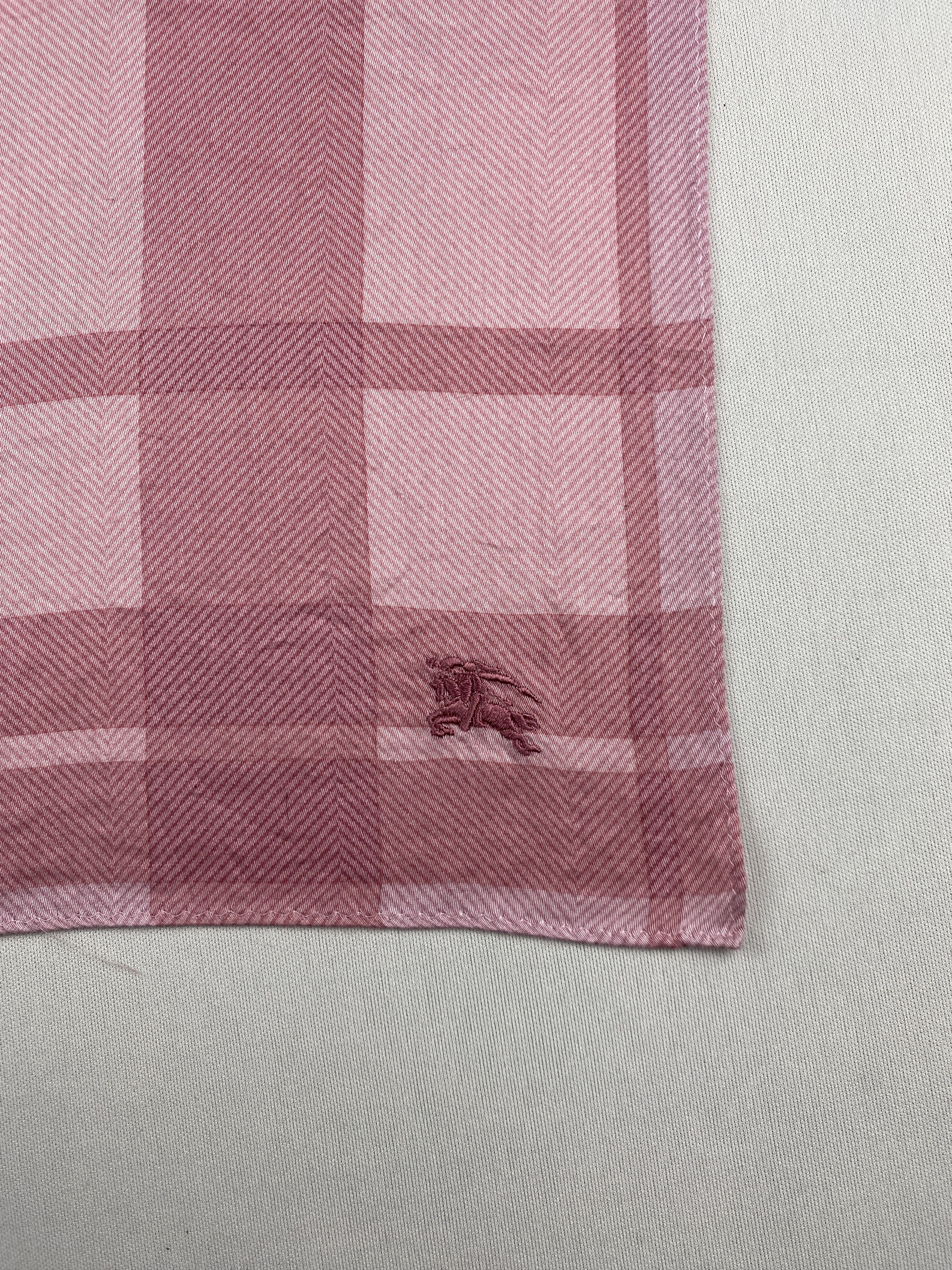 Burberry Vintage Burberry Handkerchief Pocket Square Bandana HM0017 Size 26 - 6 Thumbnail