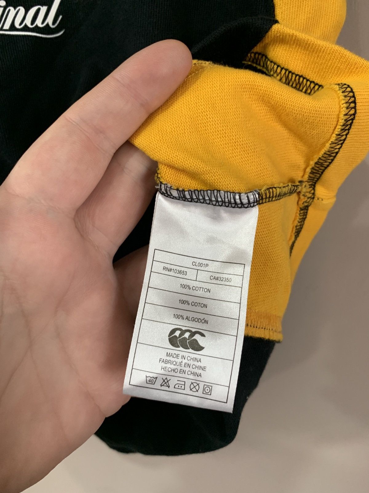Canterbury of New Zealand × Vintage Wasps London 2007/08 Home Rugby Union Shirt Canterbury Retro Size US S / EU 44-46 / 1 - 10 Thumbnail
