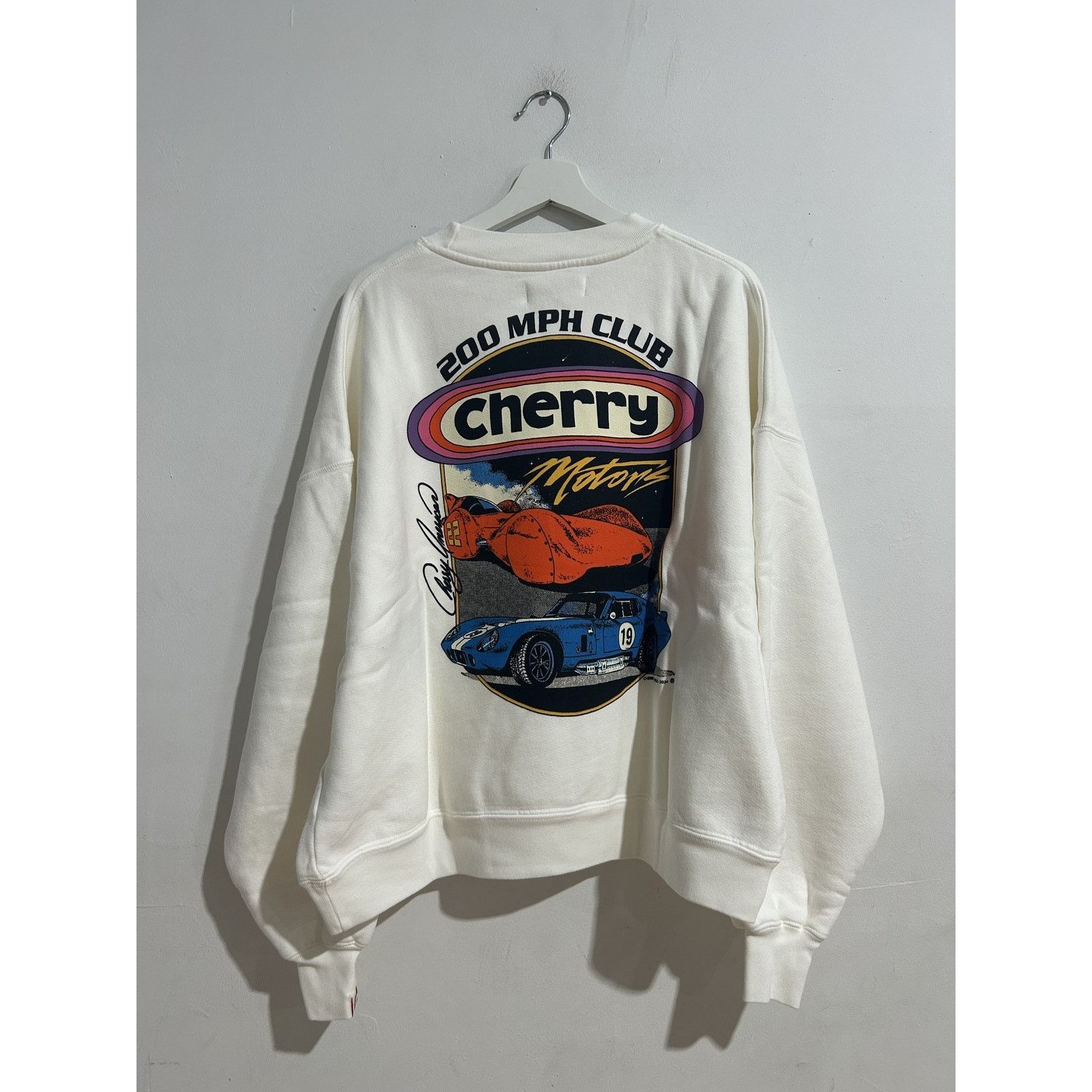 Cherry LA CHERRY AMERICAN WHITE CREWNECK SWEATSHIRT SIZE XL NEW Size US XL / EU 56 / 4 - 1 Thumbnail