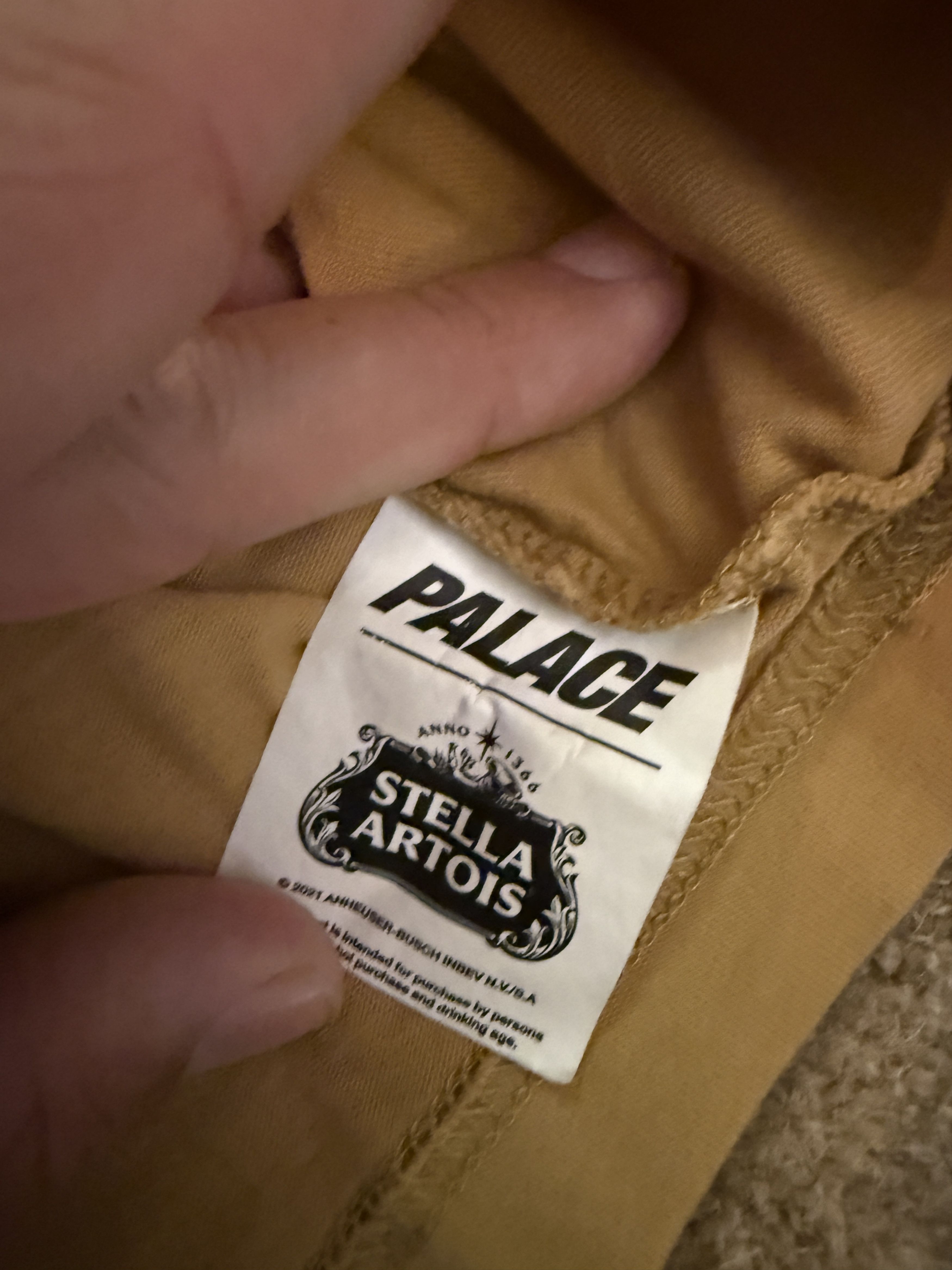 Palace palace x stella artois coaster shirt Size US M / EU 48-50 / 2 - 4 Thumbnail