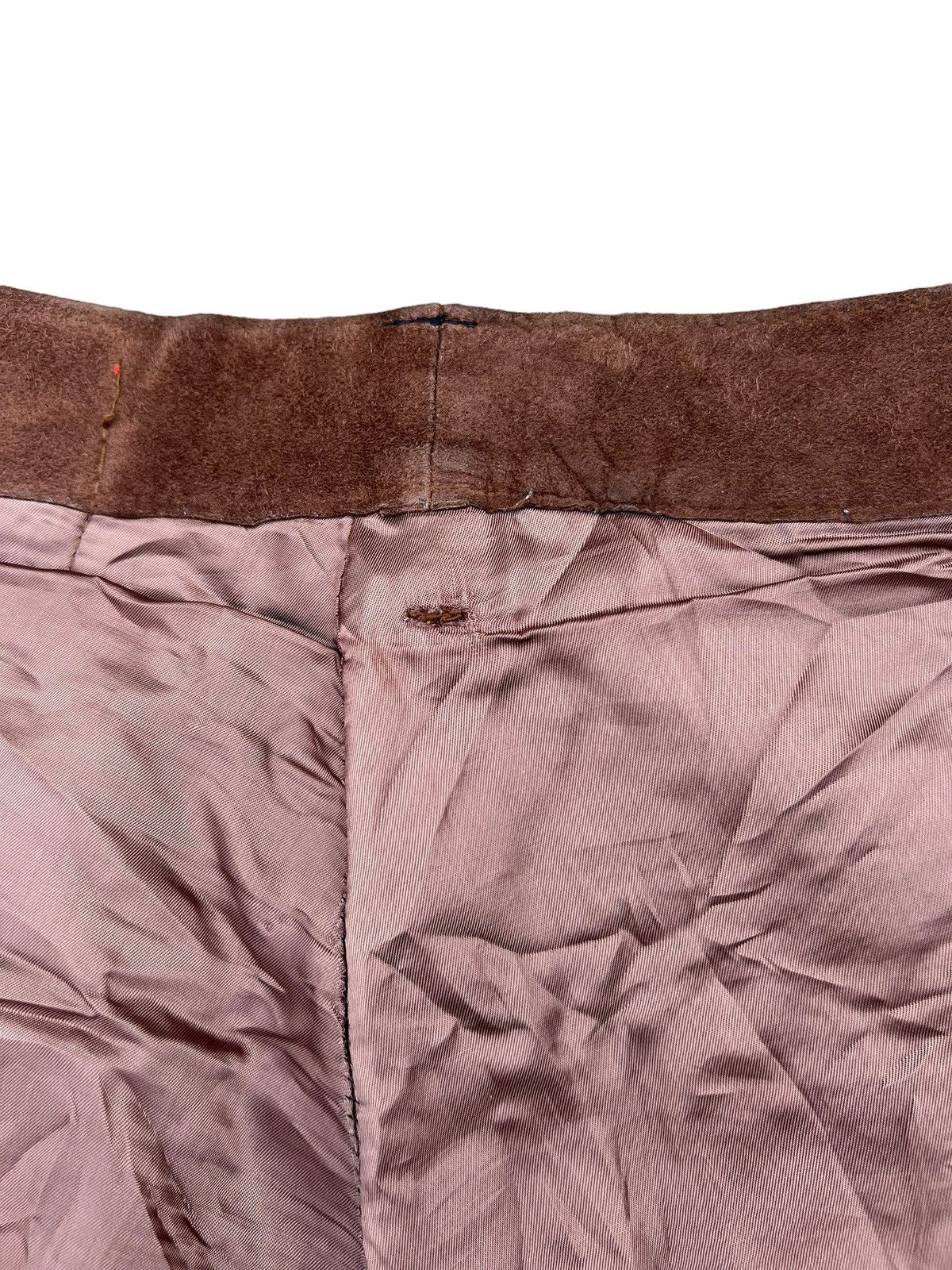 Hysteric Glamour Vintage Hysteric Glamour Kinky Jeans Suede Leather Flare Size US 28 / EU 44 - 23 Thumbnail
