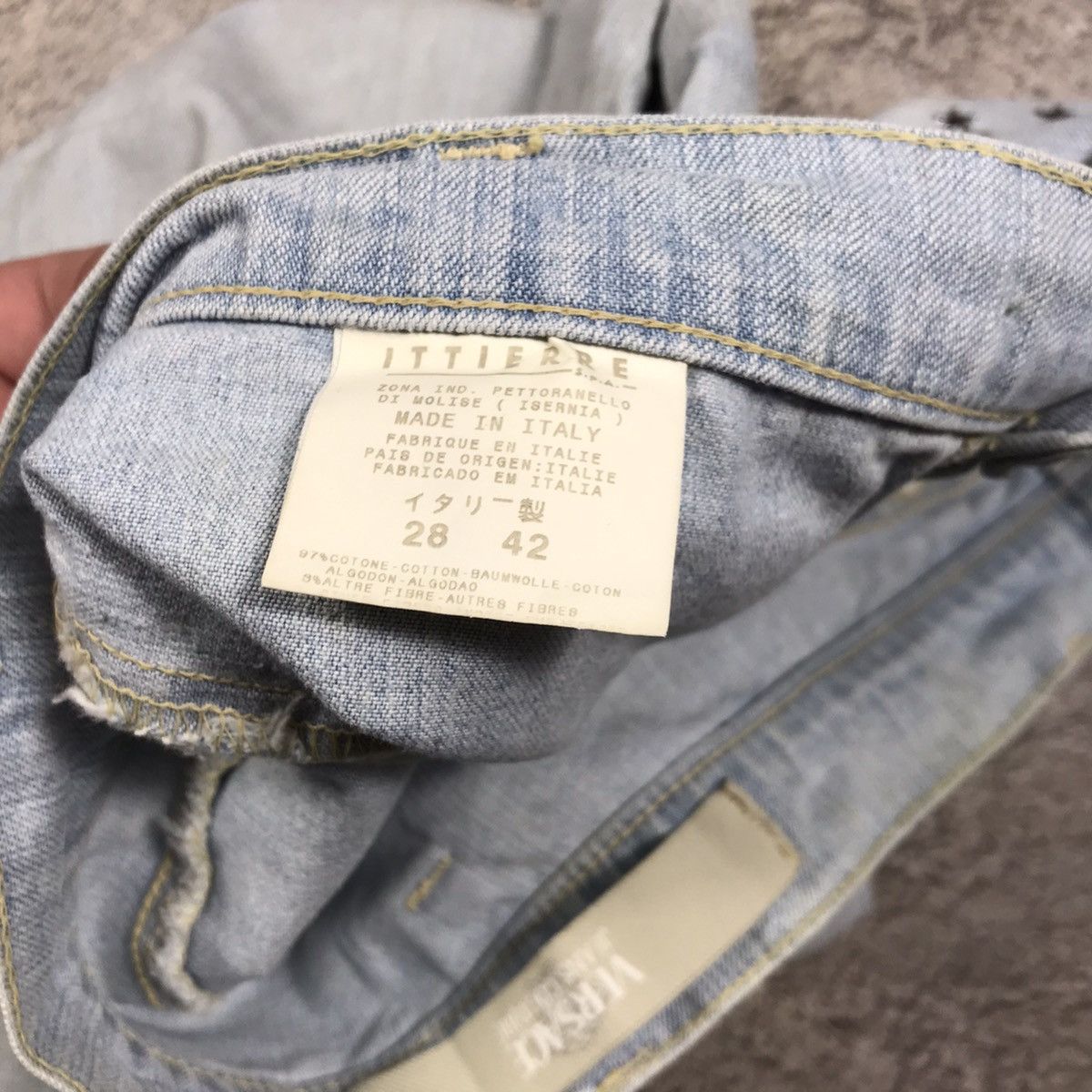 Vintage Vintage 90s Faded Distressed Baggy Jeans Grunge Skate 28 Size 28" / US 6 / IT 42 - 5 Thumbnail