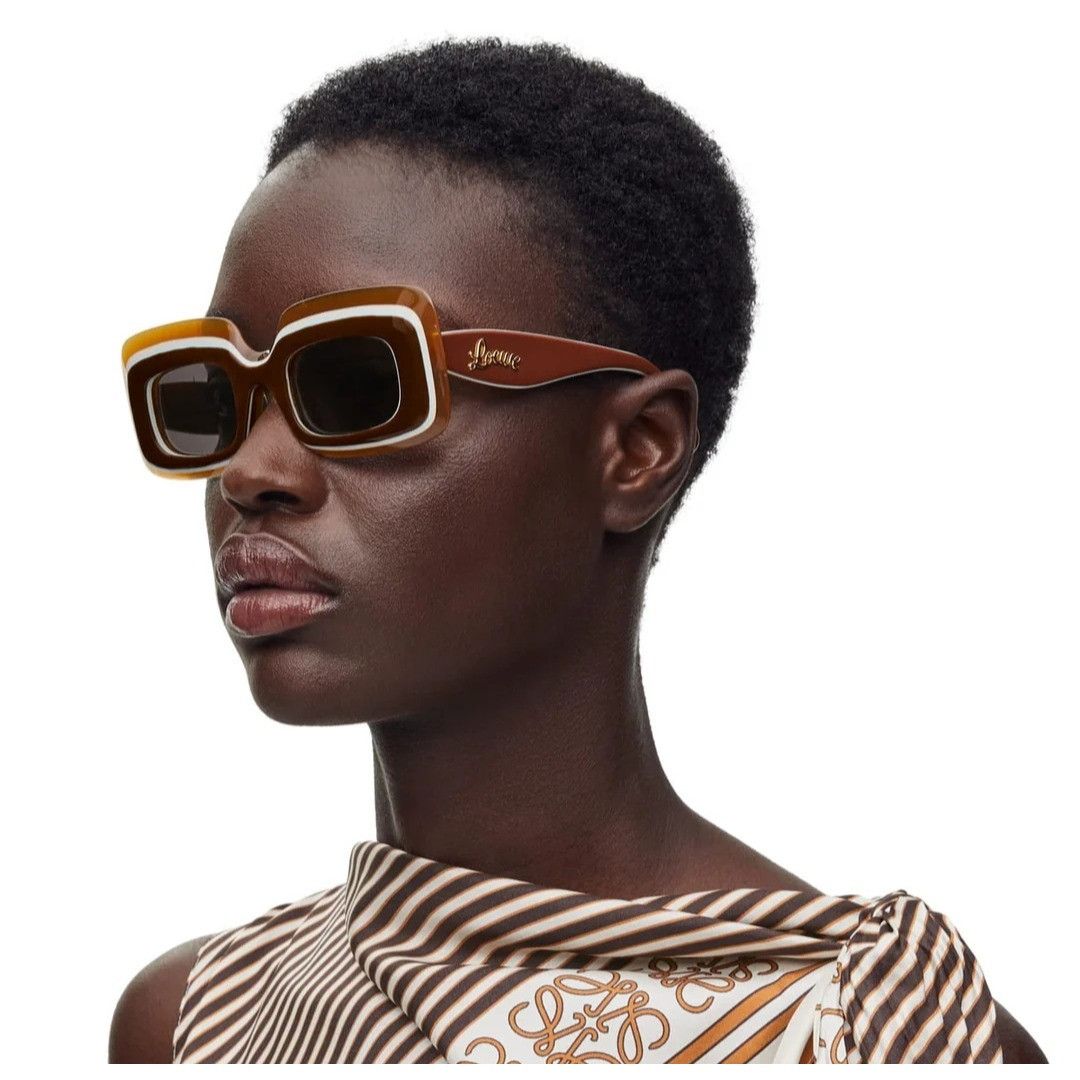Loewe NEW LW40139U 47A, LOEWE SQUAER UNISEX SUNGLASSES LOEWE 
