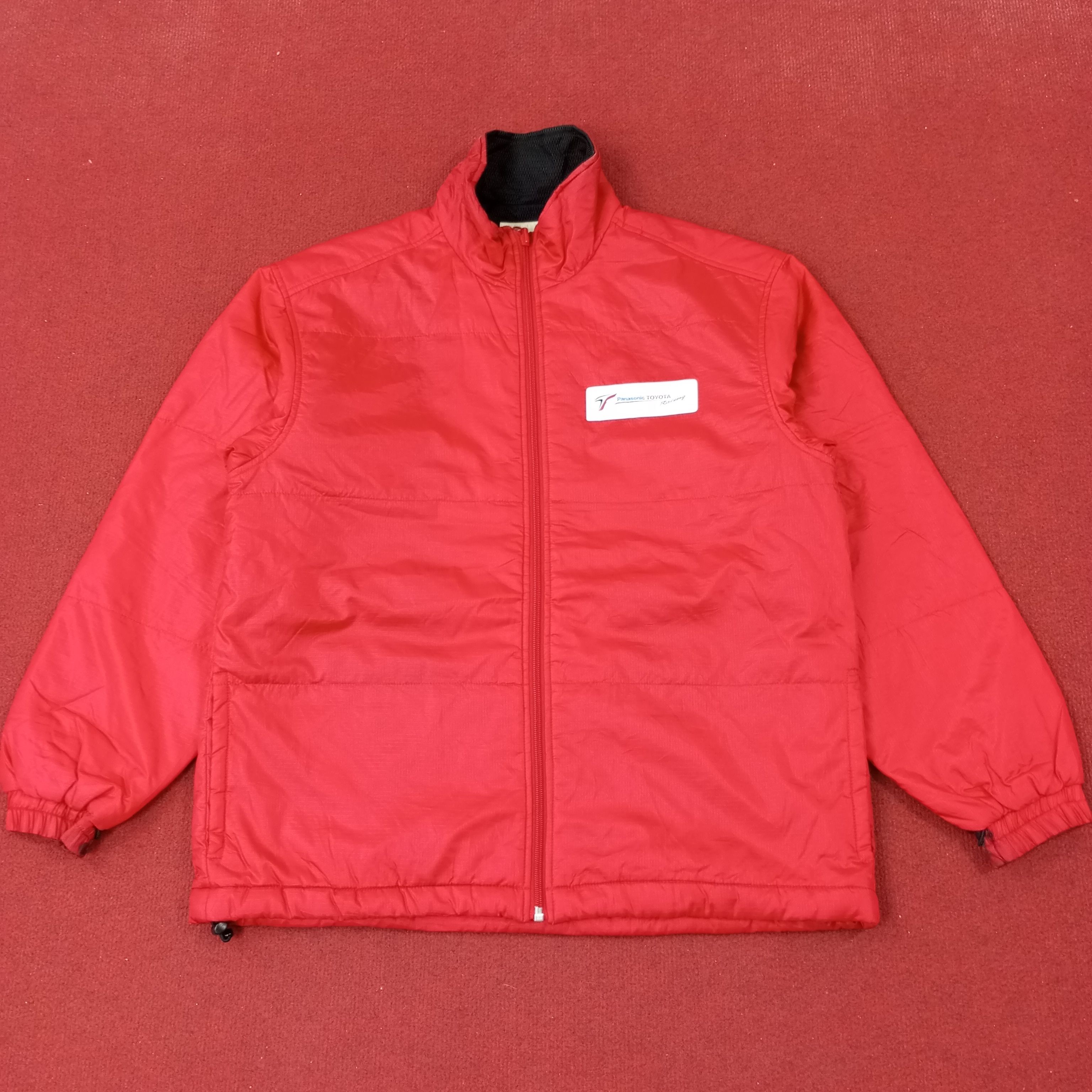 Japanese Brand × Vintage Panasonic Toyota Racing Motorsports Jacket c216n10 Size US L / EU 52-54 / 3 - 3 Thumbnail