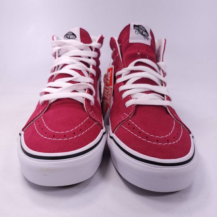 Vans sk8 hi outlet crimson