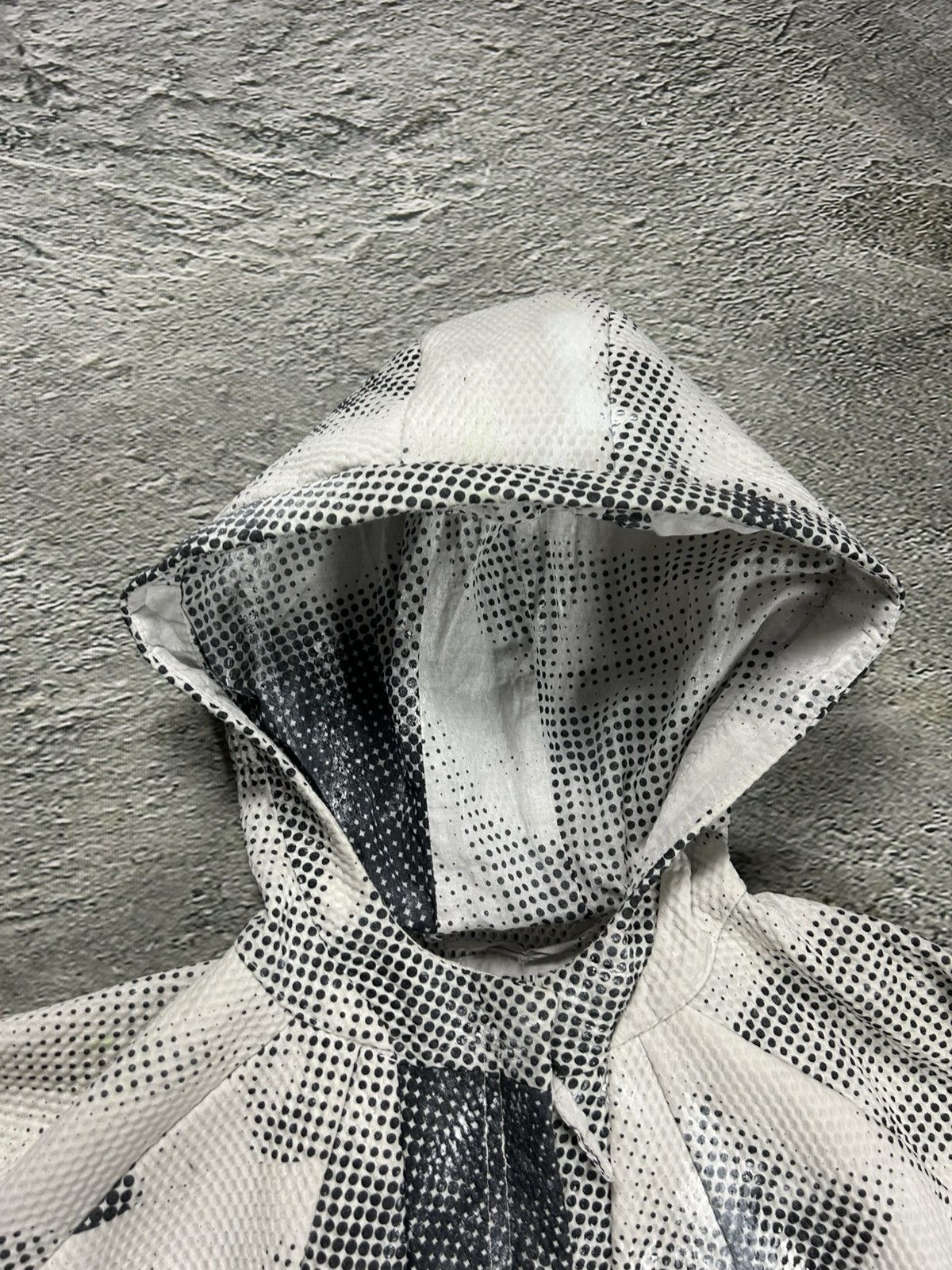 Rundholz Rundholz Dip jacket hooded oversized black and white Size US XXL / EU 58 / 5 - 6 Thumbnail