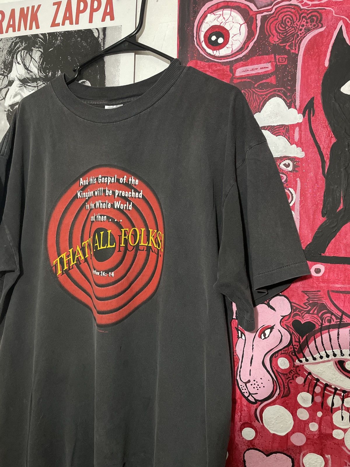 Vintage VINTAGE THATS ALL FOLKS MILLER MATHEW SHIRT Size US XL / EU 56 / 4 - 5 Thumbnail