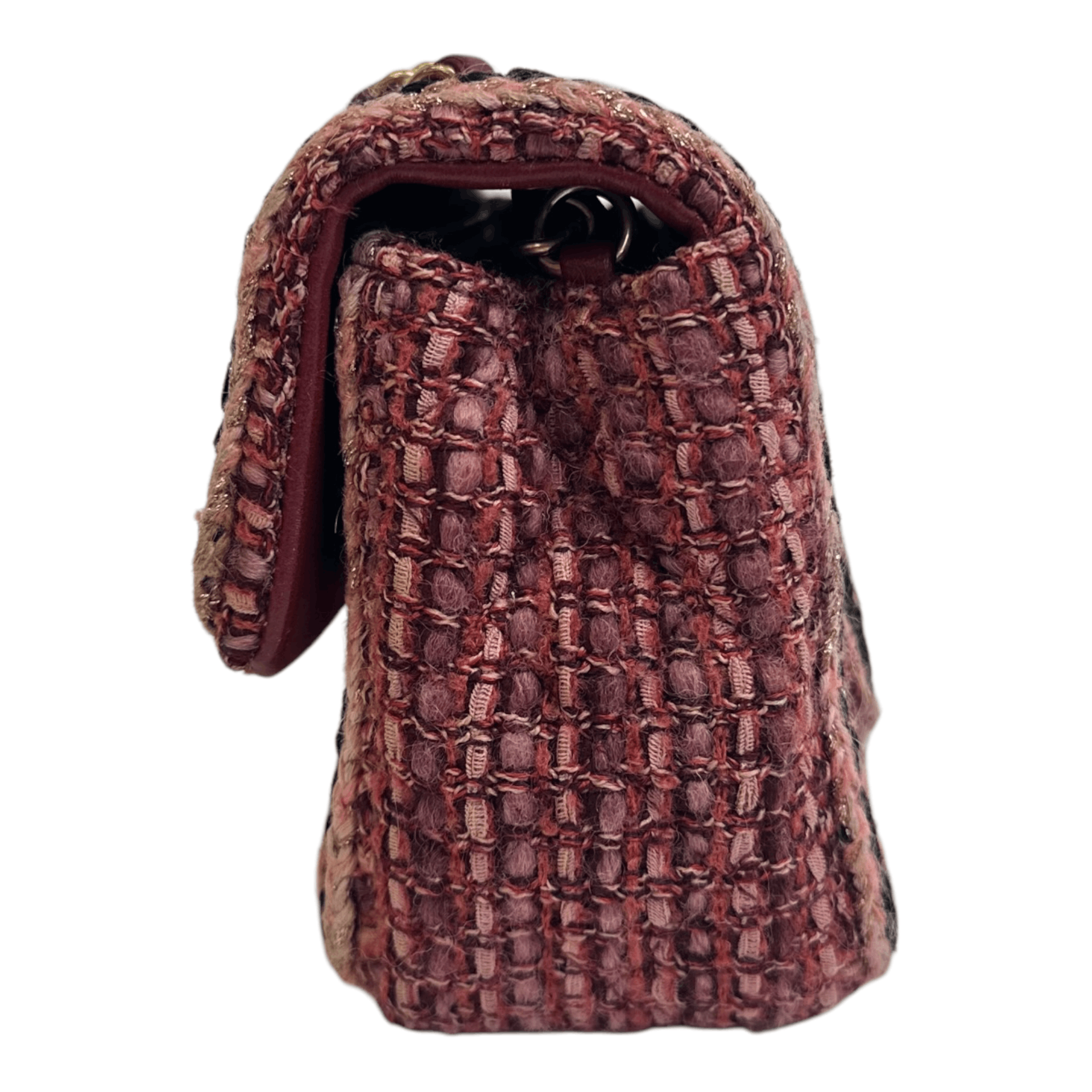Chanel Chanel Mini Braided Classic Tweed Single Flap Bag Size ONE SIZE - 3 Thumbnail