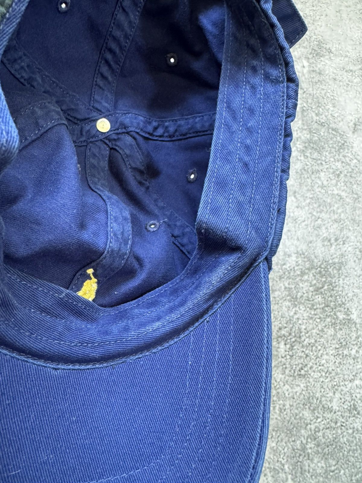 Polo Ralph Lauren × Vintage Vintage Cap Polo Ralph Lauren Centre Ligo Size ONE SIZE - 8 Thumbnail