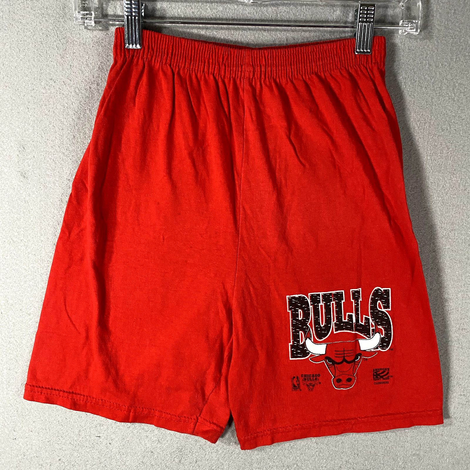 Other Vtg Chicago Bulls Athletic Shorts Red USA Youth Large 14/16 Size US 26 / EU 42 - 1 Thumbnail