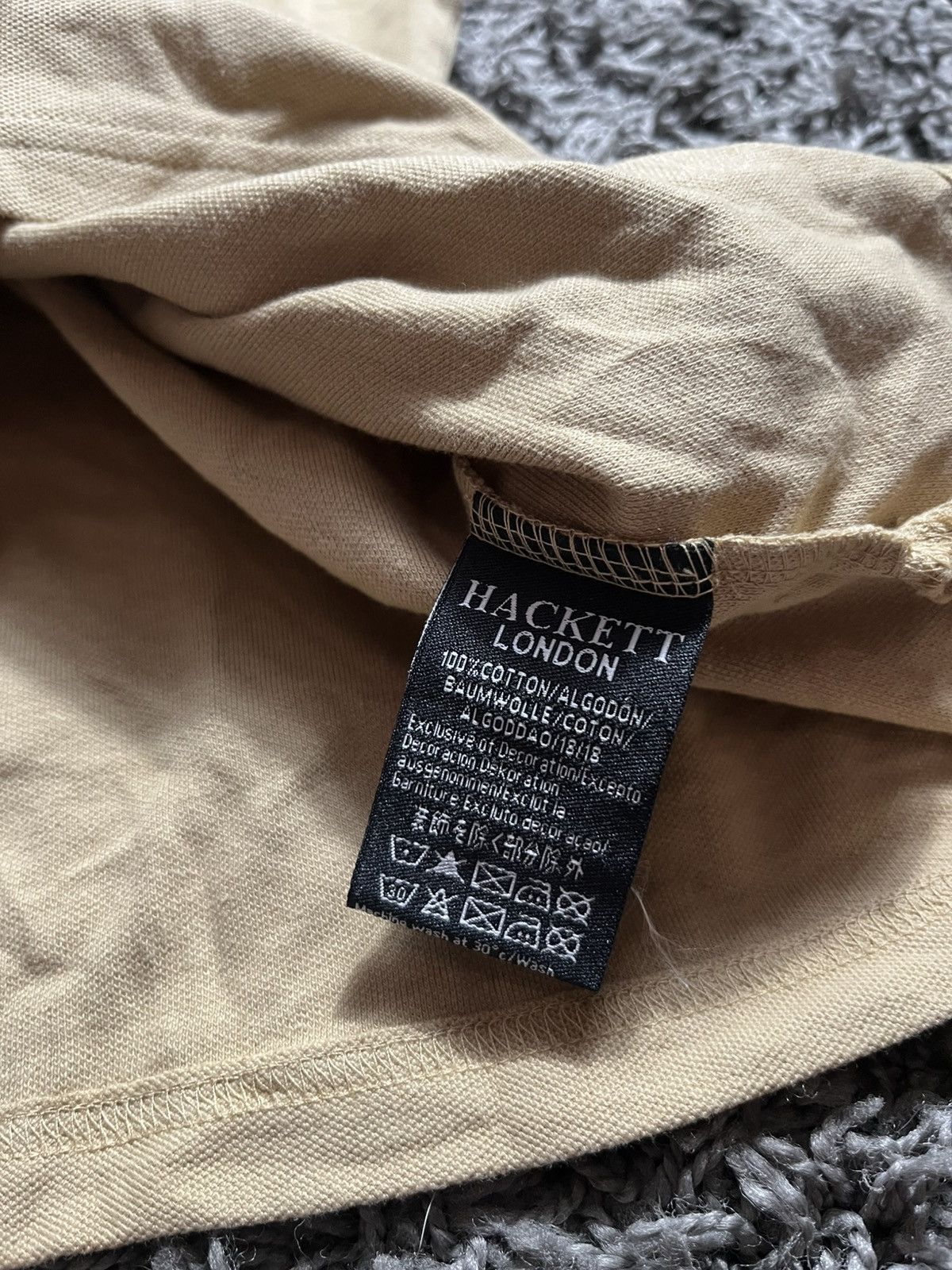 Hackett HACKET x ASTON MARTIN COTTON RACING POLO T-SHIRT Size US L / EU 52-54 / 3 - 5 Thumbnail