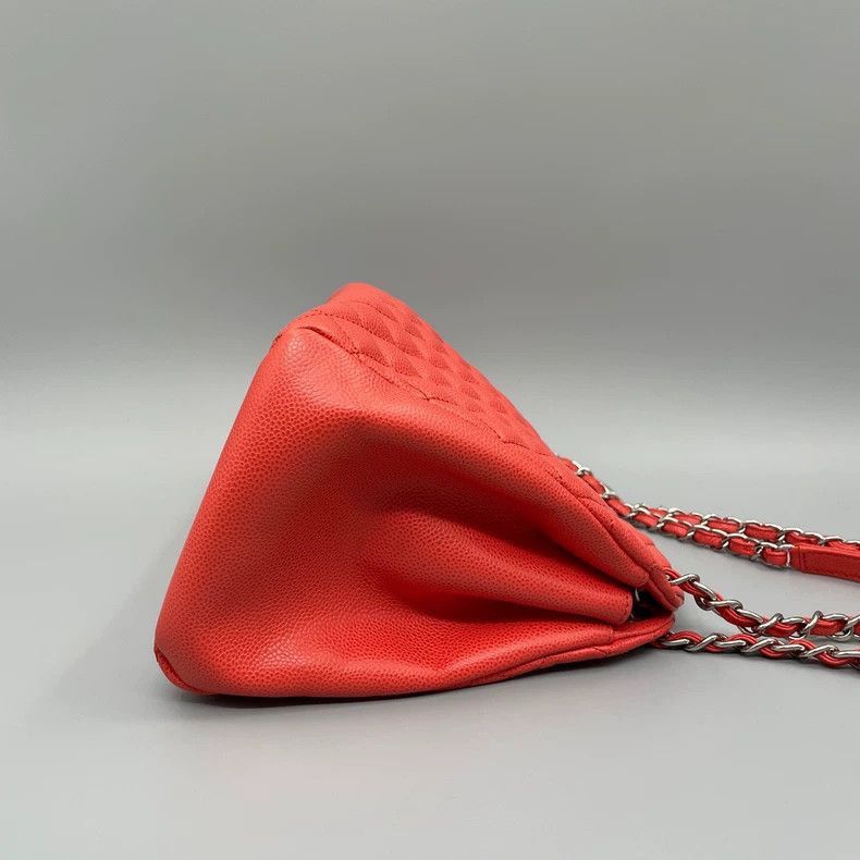 Chanel Chanel Red Quilted Bowling Chain Bag Size ONE SIZE - 4 Thumbnail