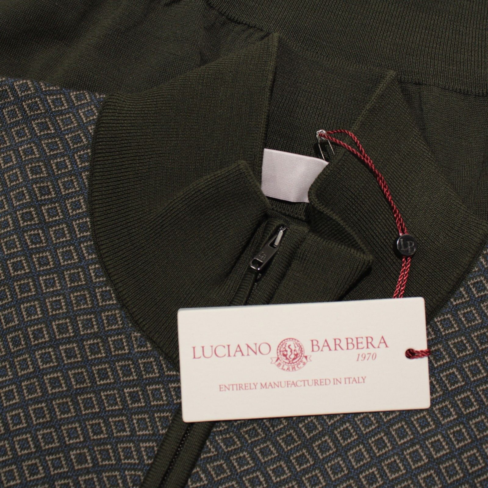 Luciano Barbera Luciano Barbera Sweater Size US M in Green Size US M / EU 48-50 / 2 - 1 Thumbnail