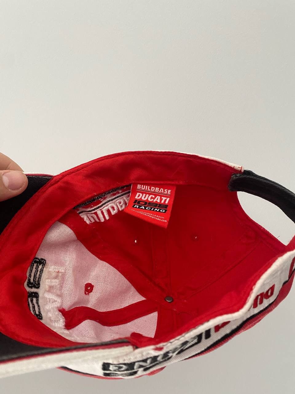 Ducati × Vintage Vintage Ducati Racing Moto Cap Y2K Os Size ONE SIZE - 7 Thumbnail