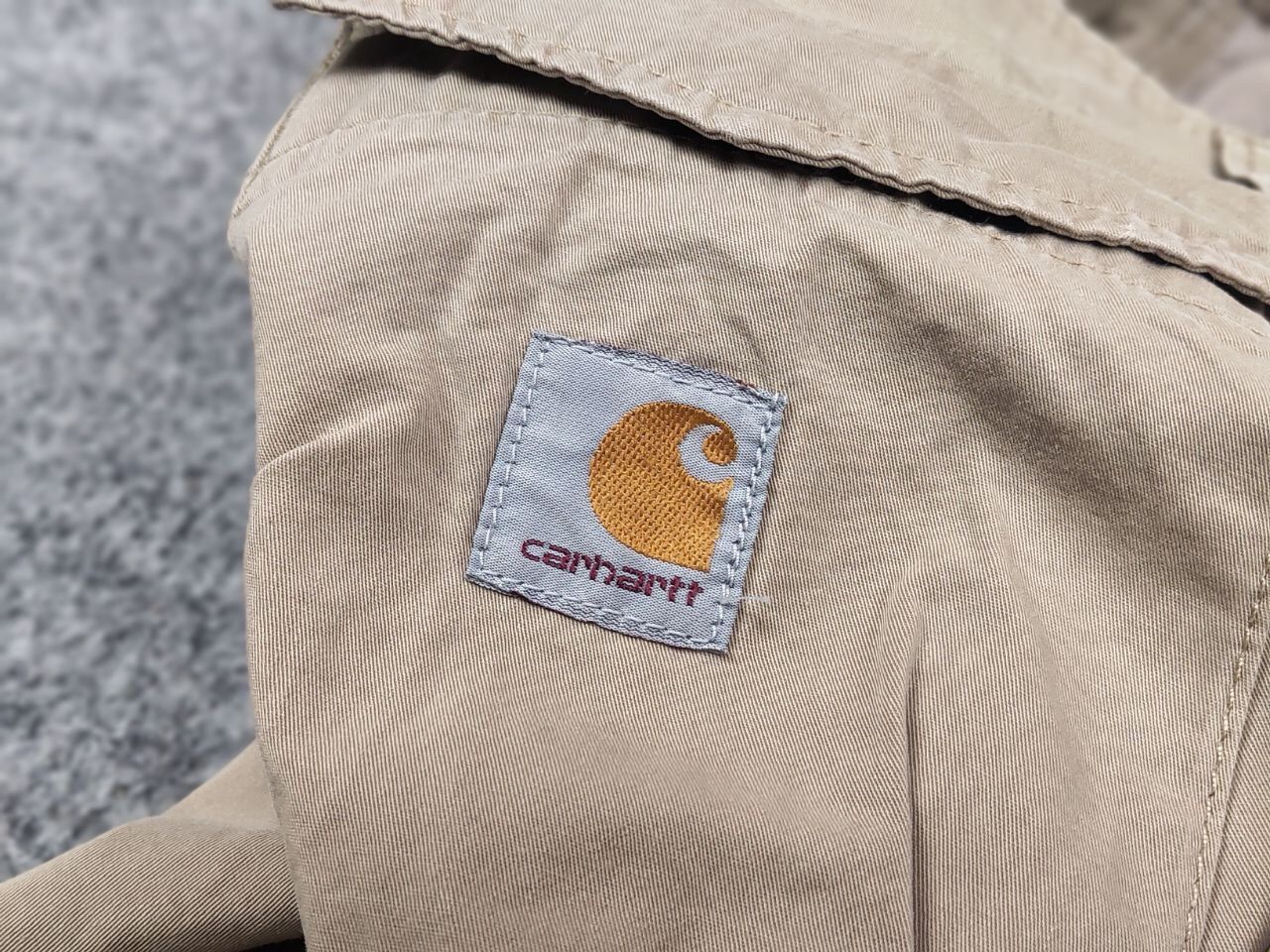 Carhartt Vintage 90's Carhartt Thrift Distressed Logo Cargo Pants Size US 30 / EU 46 - 16 Thumbnail