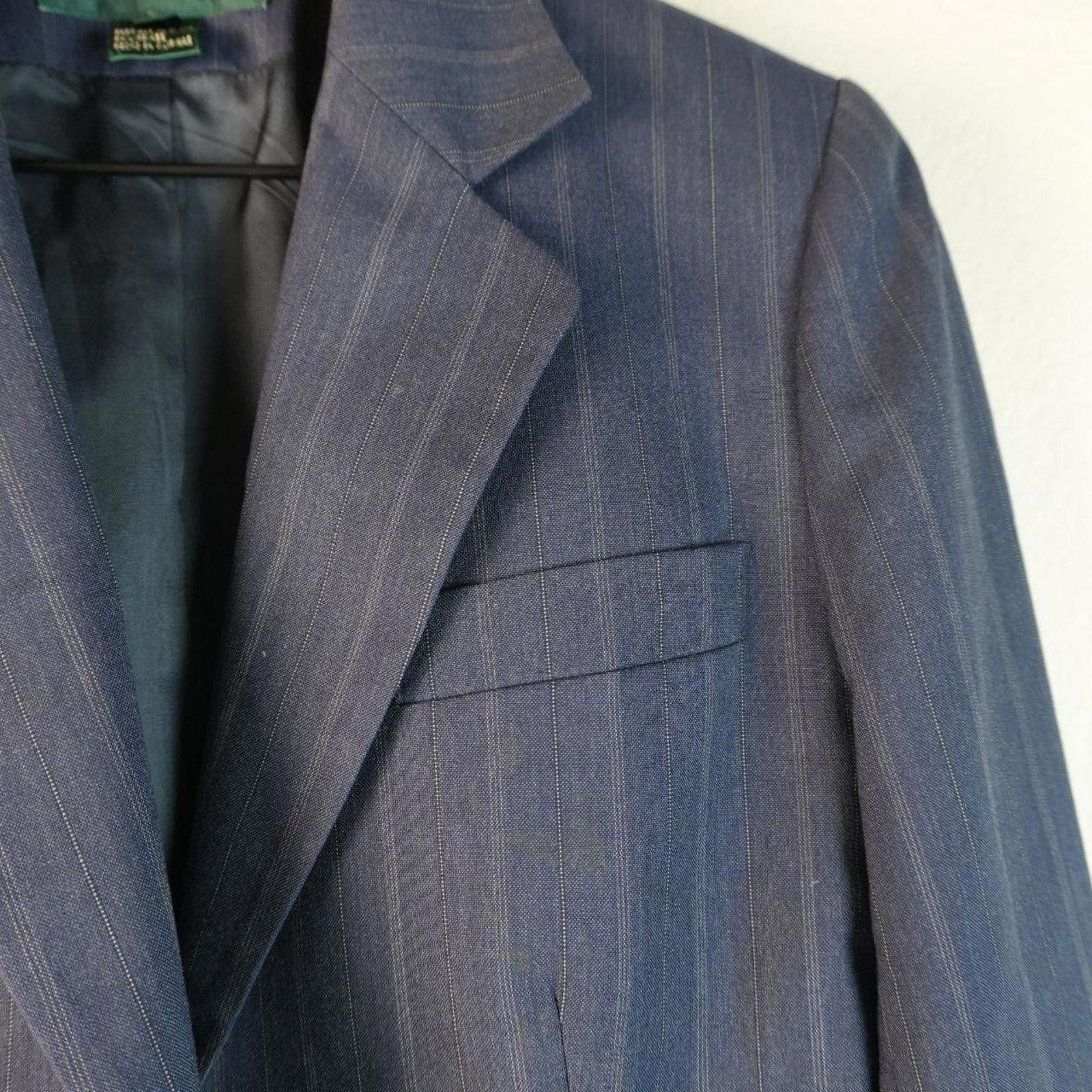 Lauren Ralph Lauren Ralph Lauren Blazer Women's 6 Navy Lauren Striped Size M / US 6-8 / IT 42-44 - 4 Thumbnail