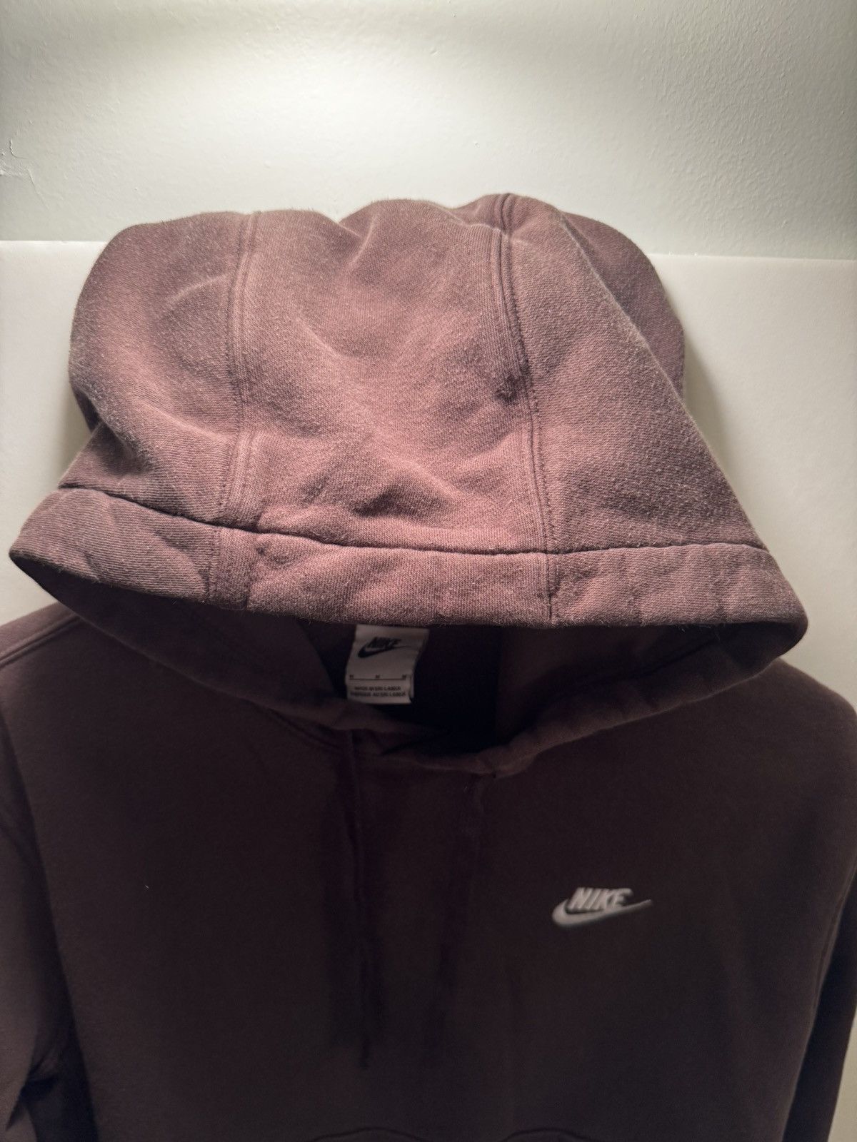 Nike Nike Club Pullover Fleece Hoodie M Size US M / EU 48-50 / 2 - 2 Thumbnail
